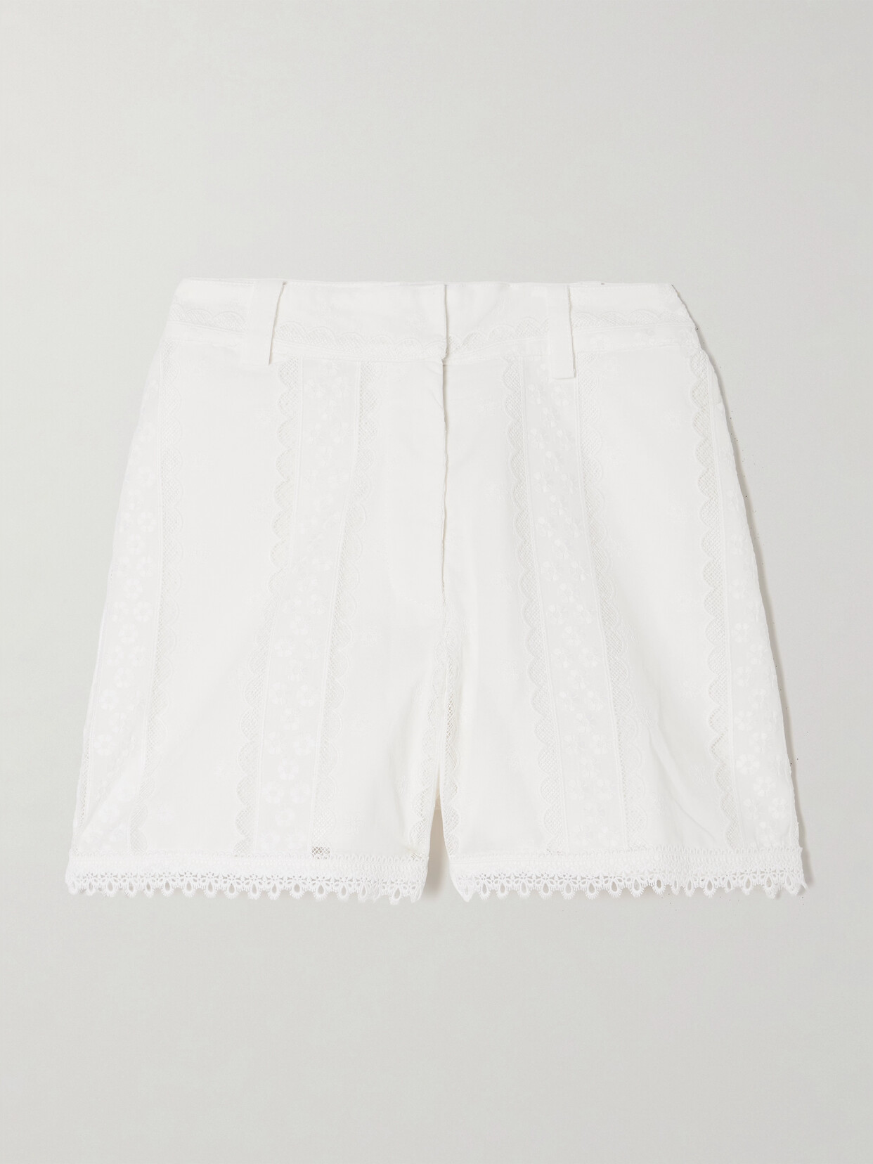 Waimari Ariel Lace Shorts In White