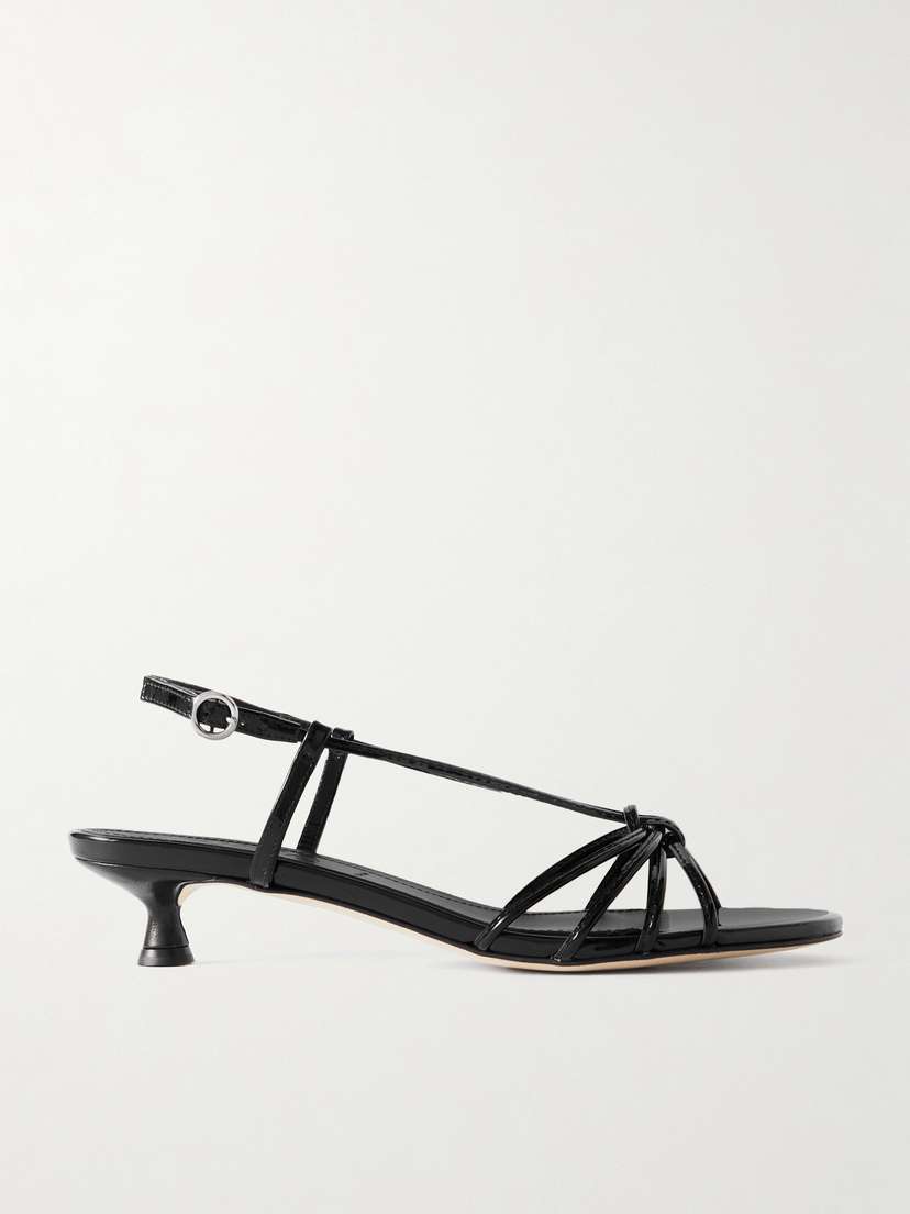 aeyde Rhonda Patent-leather Sandals