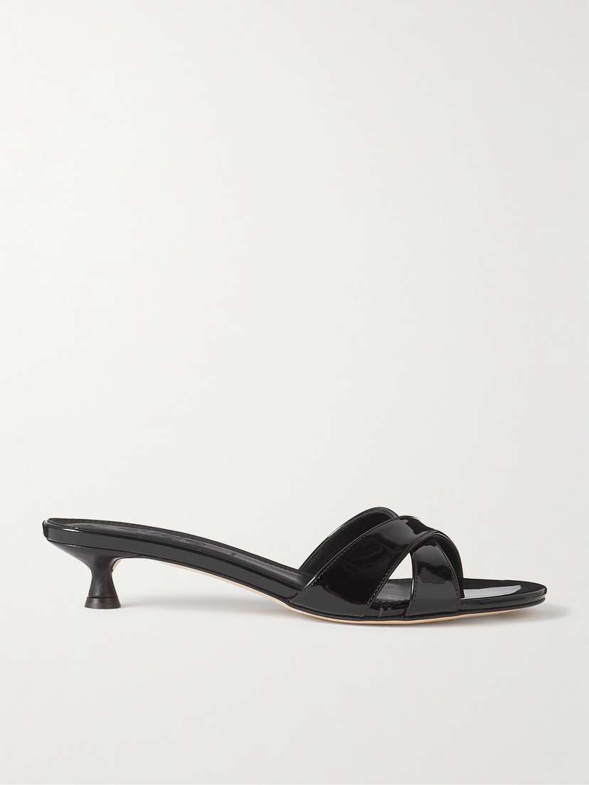 aeyde Stina Patent-leather Sandals