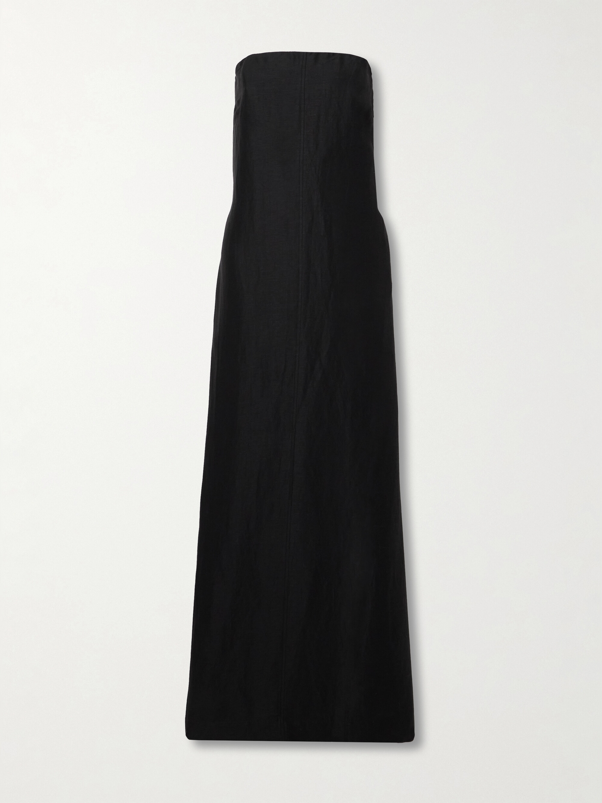 Bondi Born + NET SUSTAIN Bormio strapless woven maxi dress thumbnail
