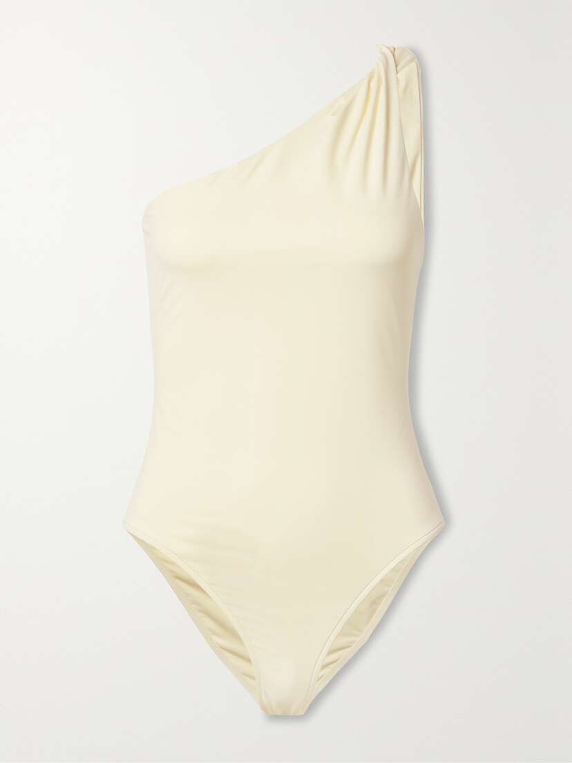 Bondi Born + Net Sustain Callie One-shoulder Swimsuit