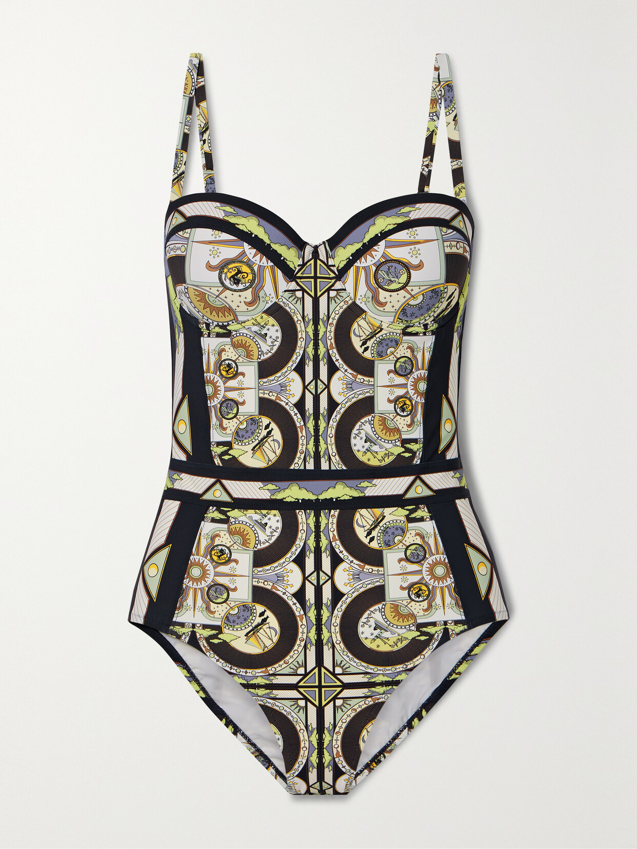Tory Burch Printed Swimsuit - Blue