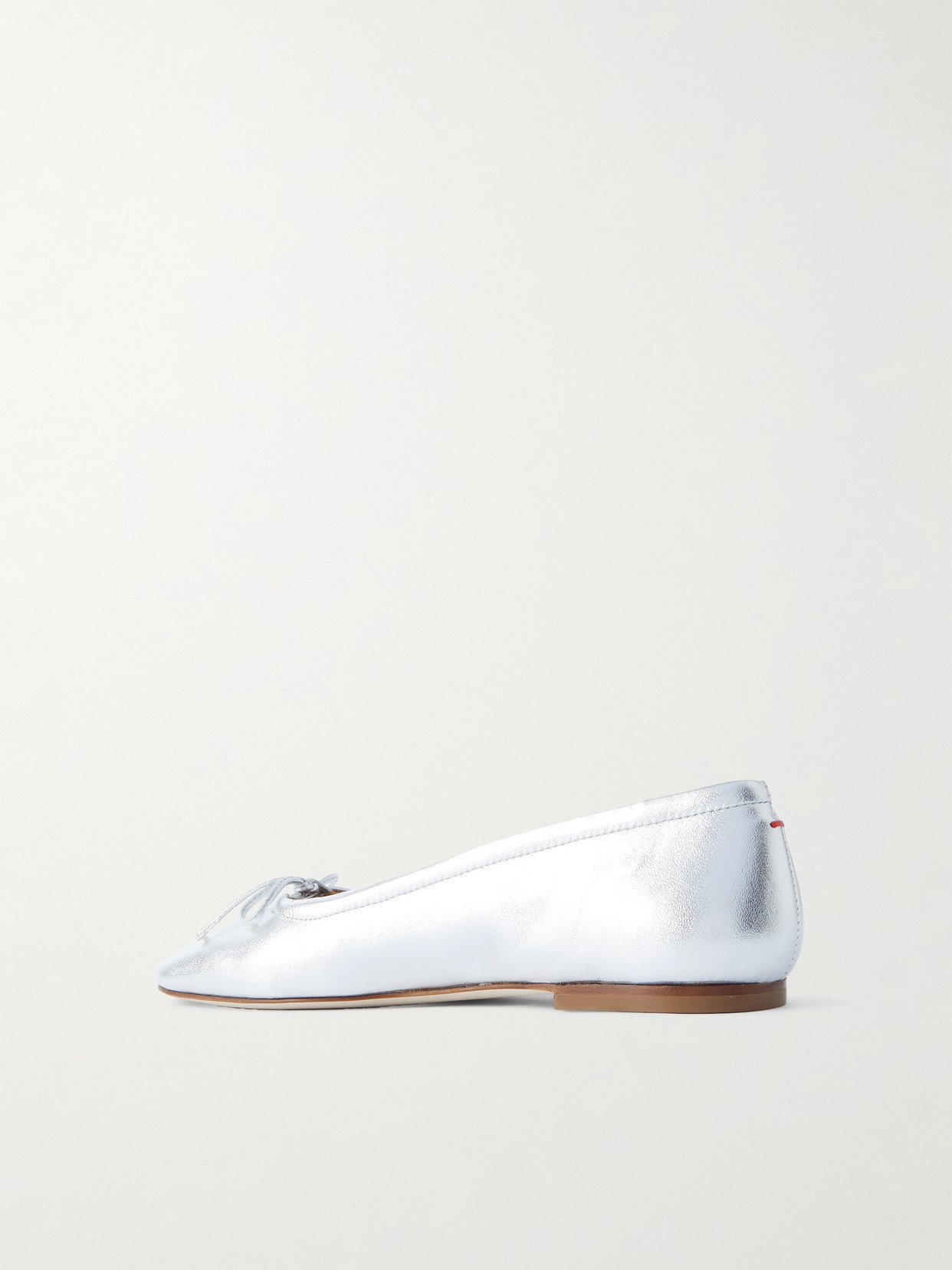 Delfina Bow-Detailed Ballet Flats