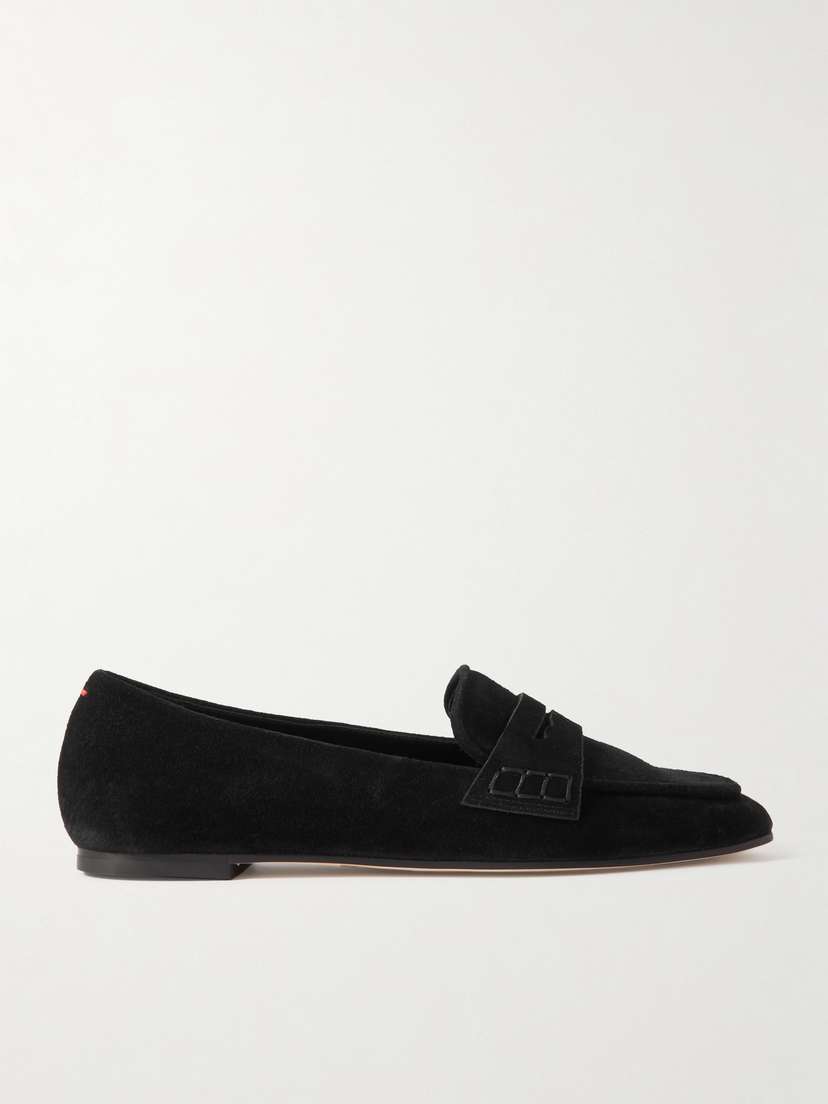aeyde Alfie Suede Loafers