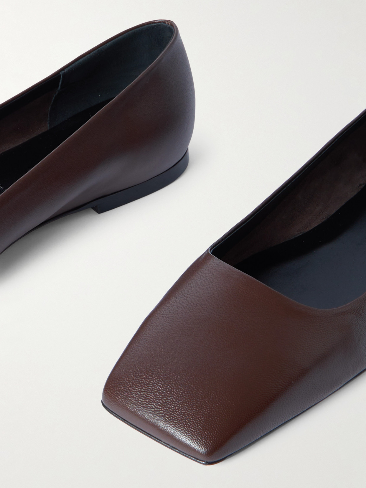 AEYDE MATTI LEATHER BALLET FLATS