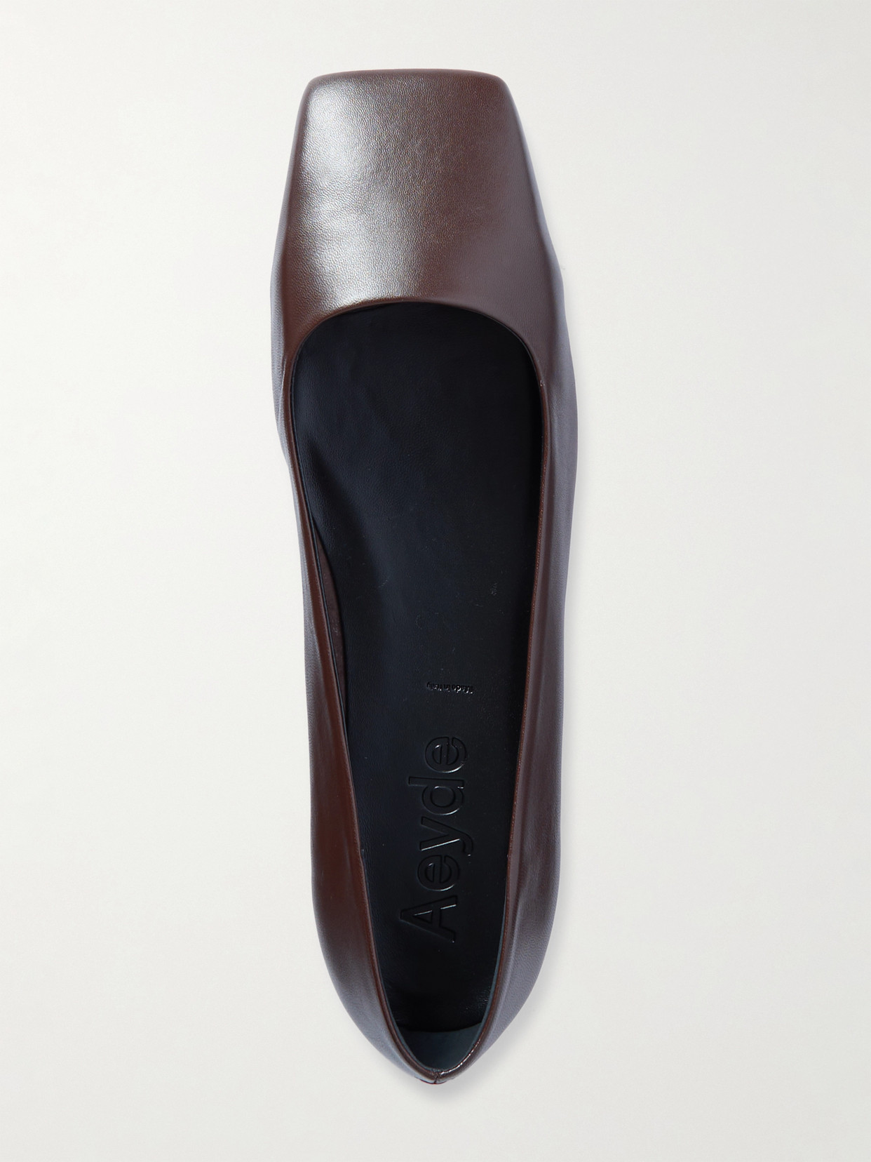 AEYDE MATTI LEATHER BALLET FLATS
