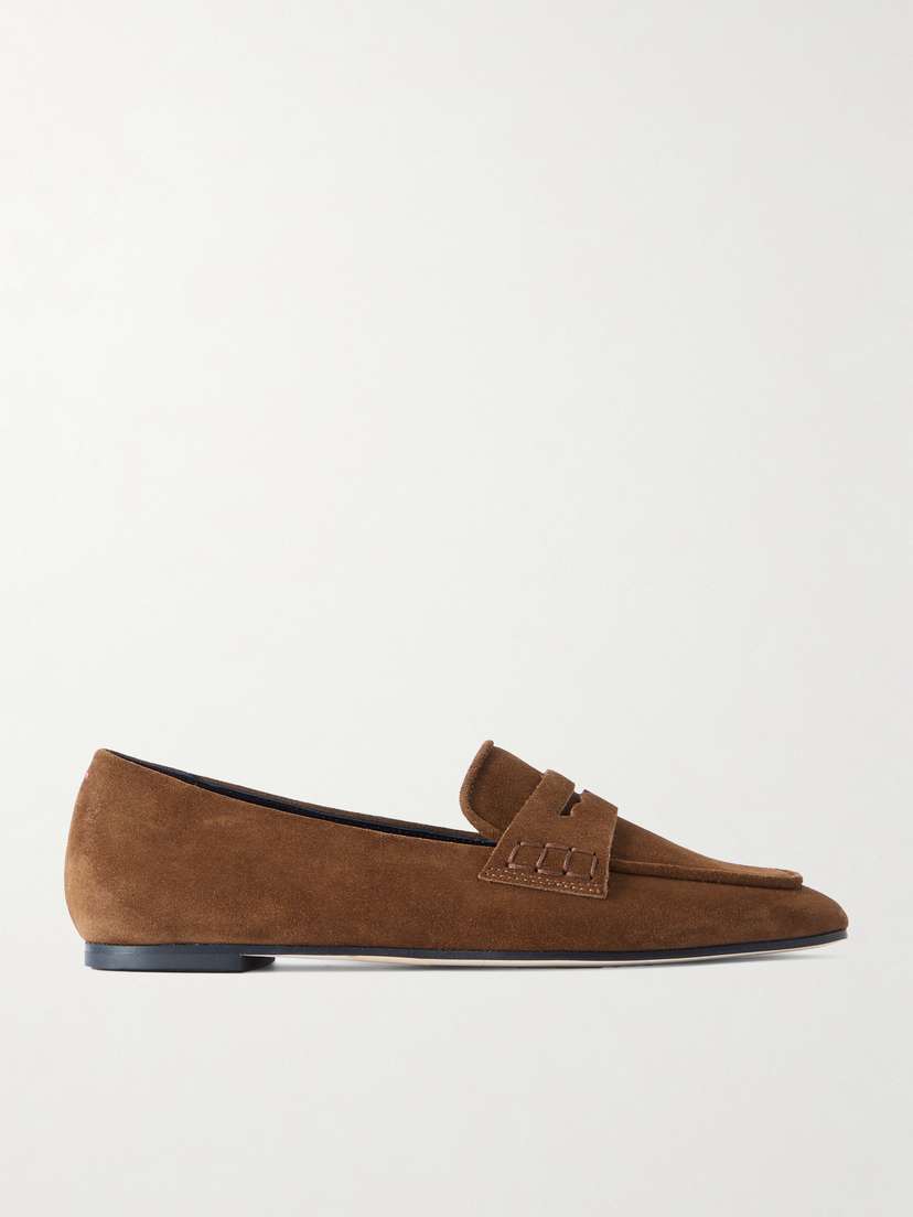 aeyde Alfie Suede Loafers