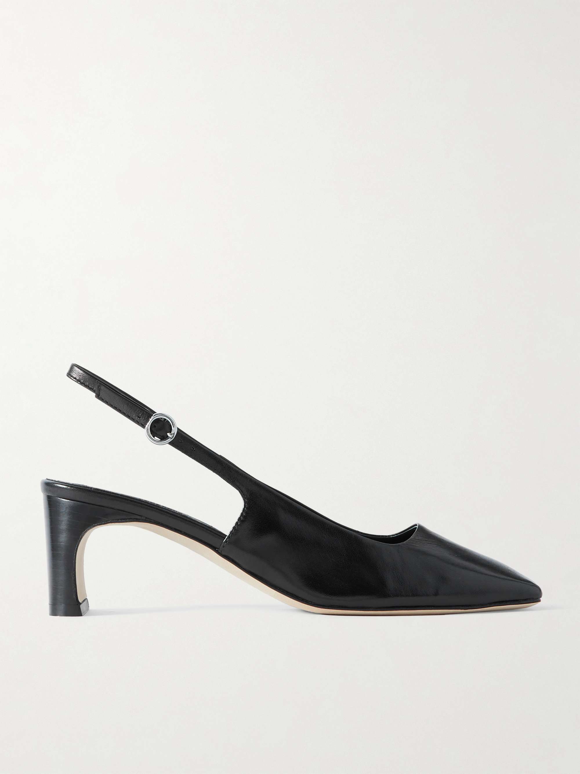 AEYDE Eliza leather slingback pumps | NET-A-PORTER