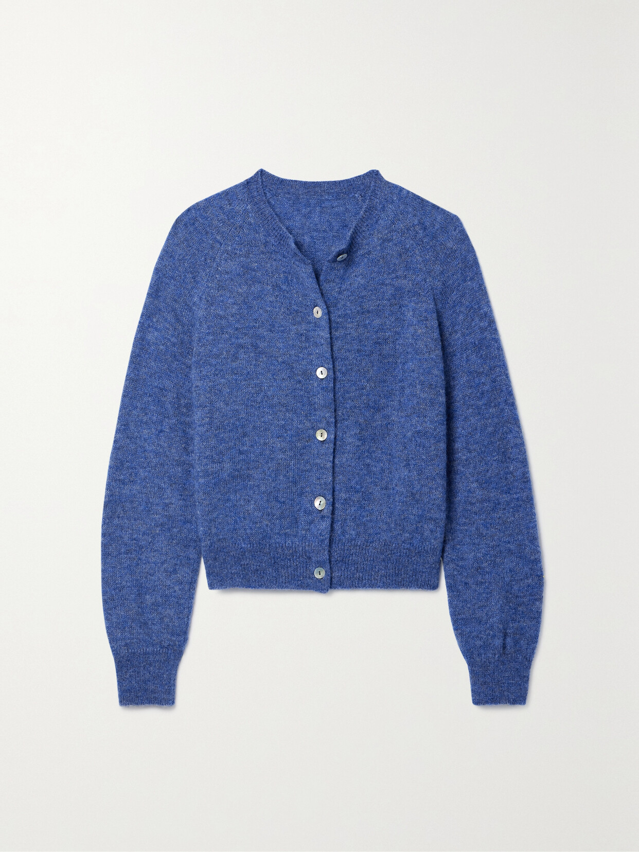 DÔEN - Petra Alpaca-blend Cardigan - Blue