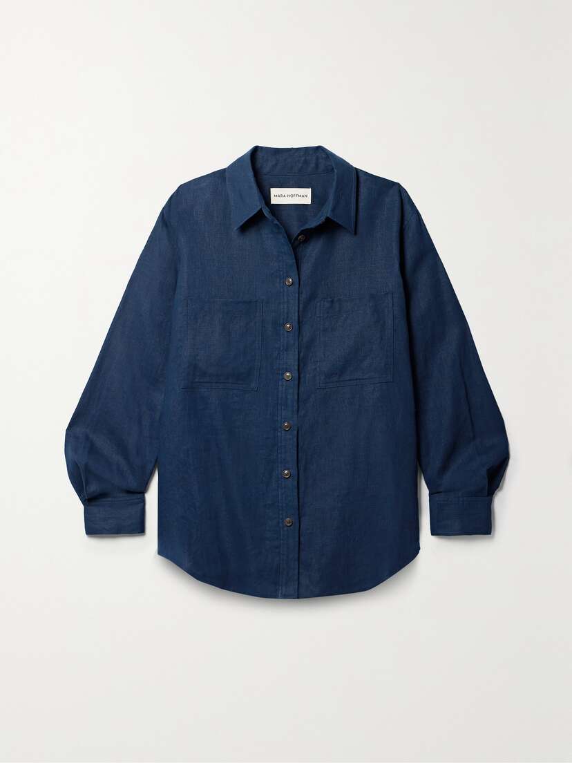 Mara Hoffman + Net Sustain Adele Hemp Shirt - xxx large