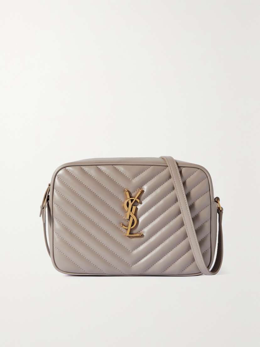 SAINT LAURENT Lou Medium Quilted Leather Shoulder Bag