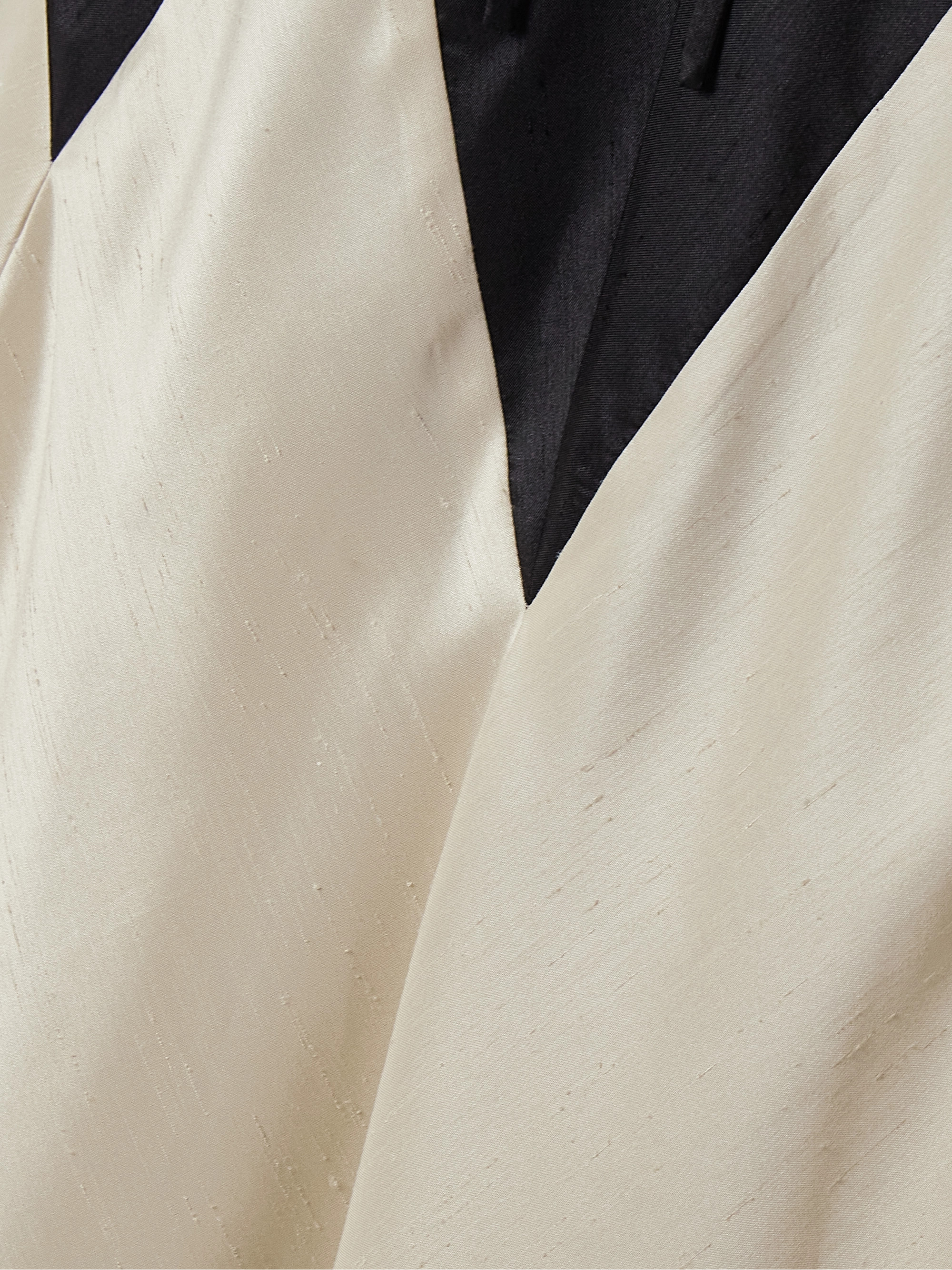 Rosie Assoulin V two-tone dupioni gown thumbnail