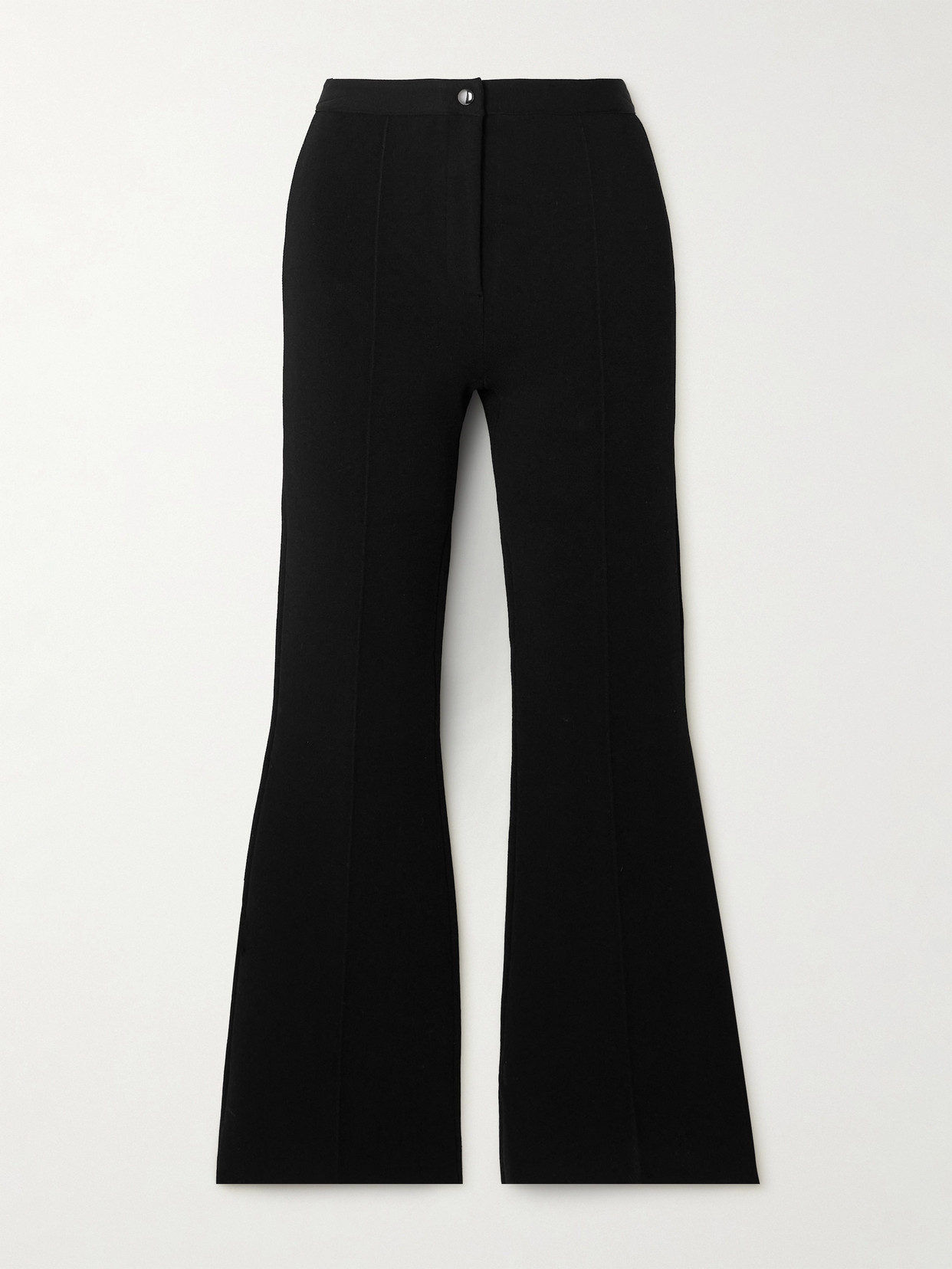 Theory Ponte Flared Pants In Black