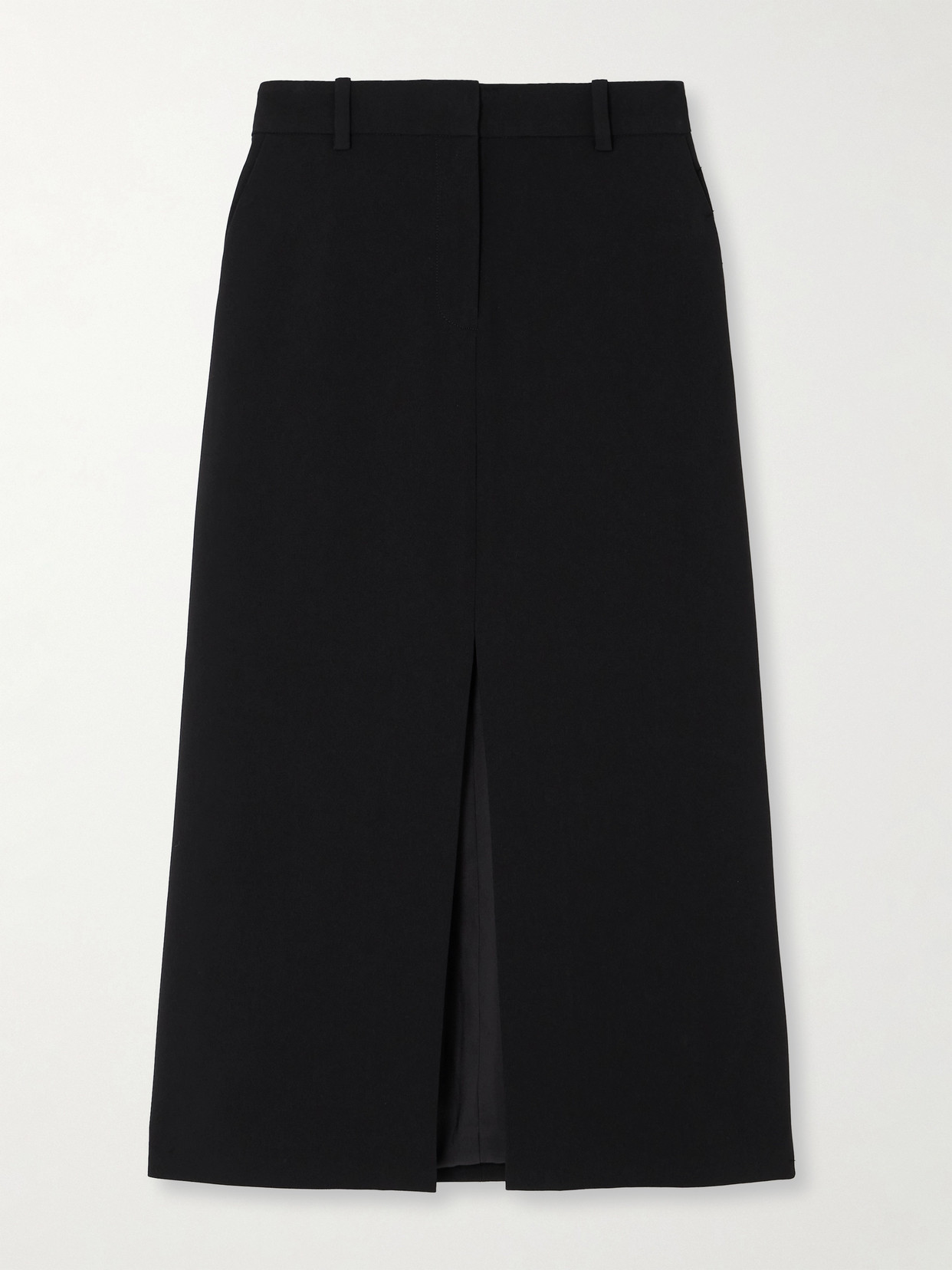 Shop Theory Crepe Skirt In Black