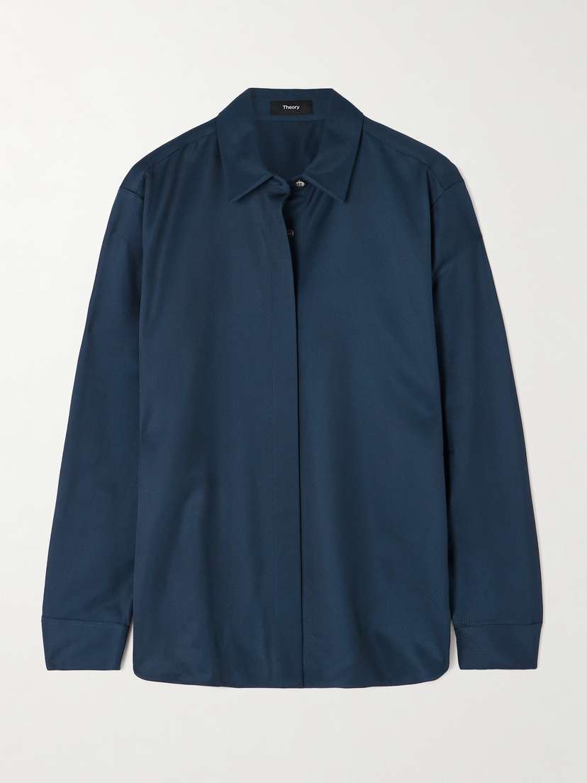 Theory Satin-twill Shirt - x large