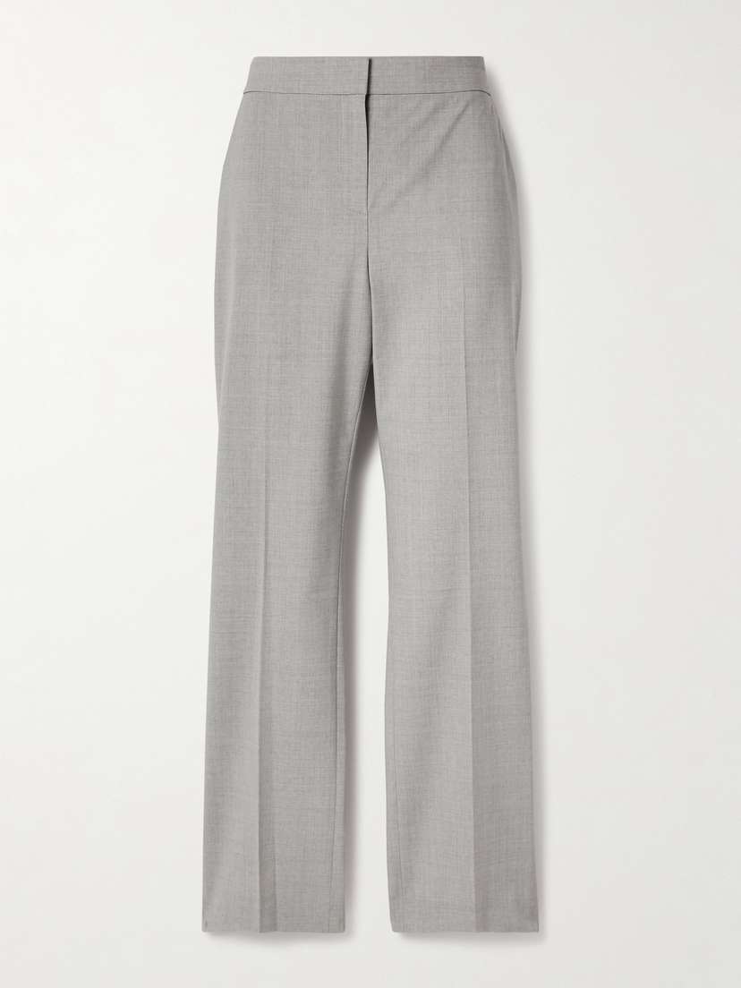 Theory Wool-blend Slim-leg Pants