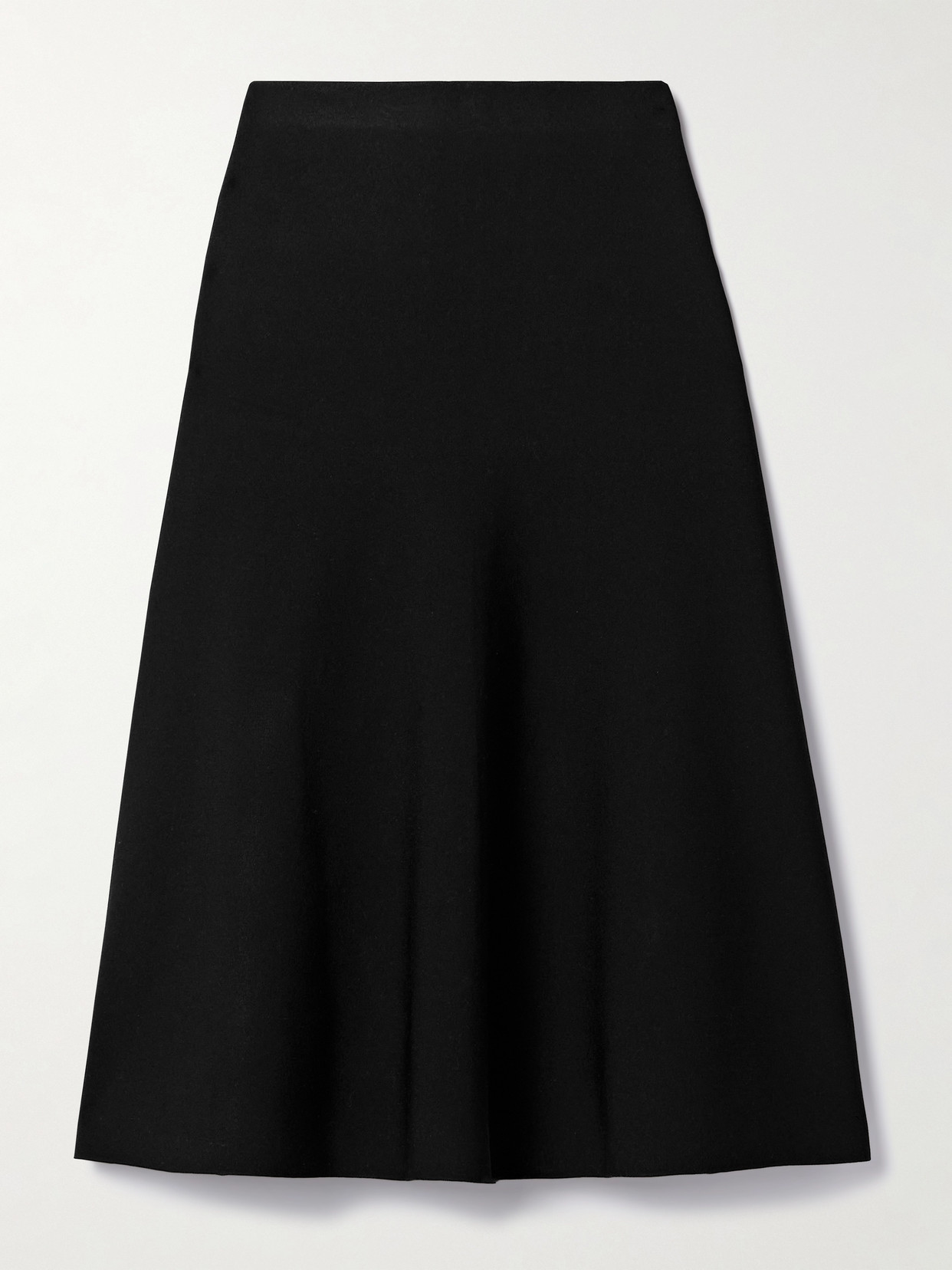 Theory Ponte Midi Skirt In Black