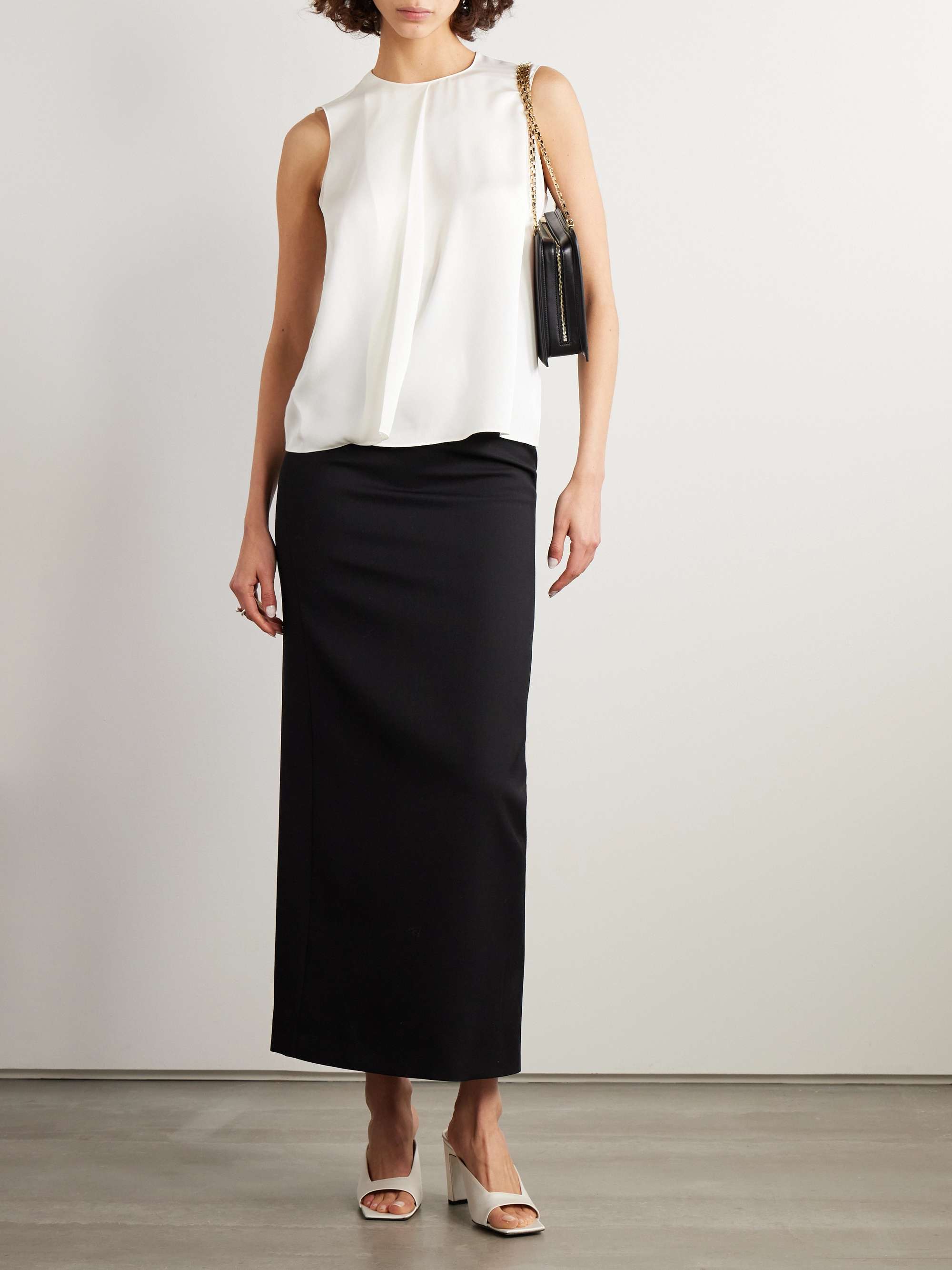 Silk cheap chiffon top