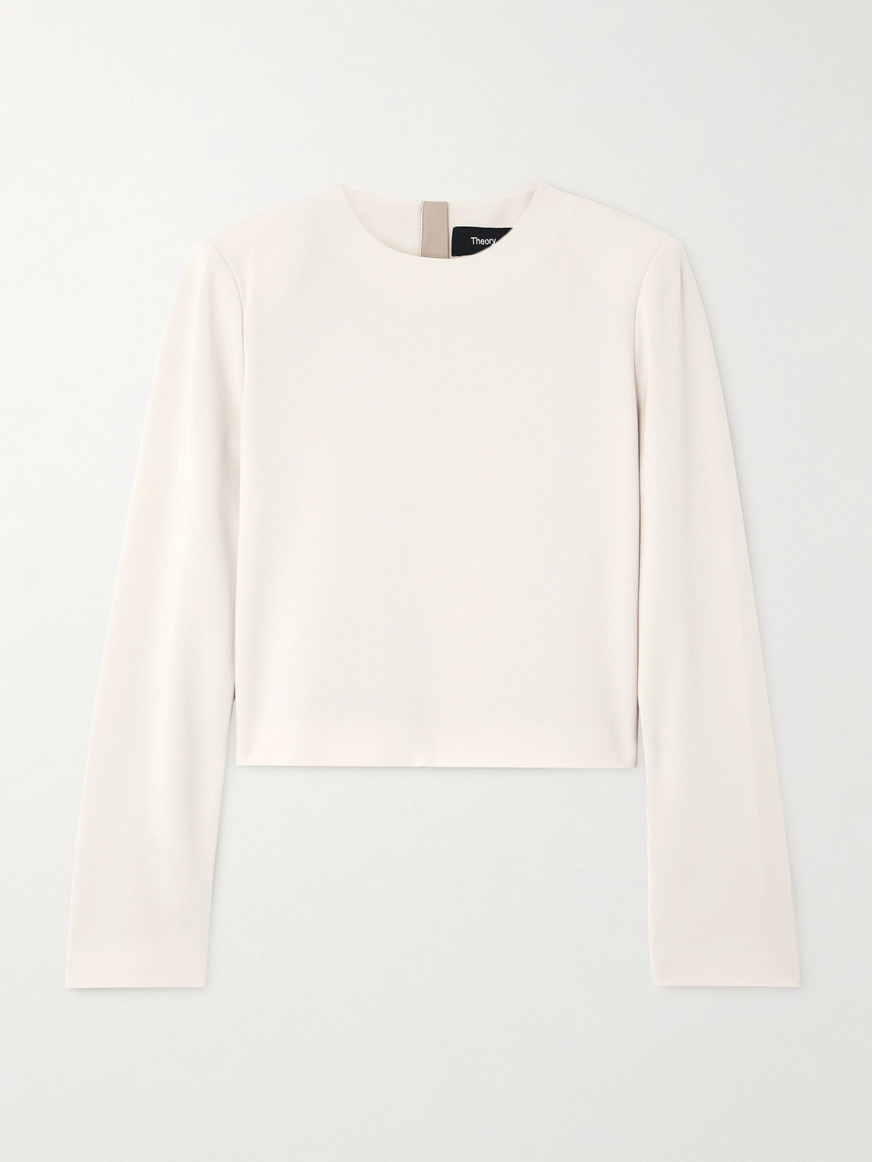 Theory - Crepe Top - Gray