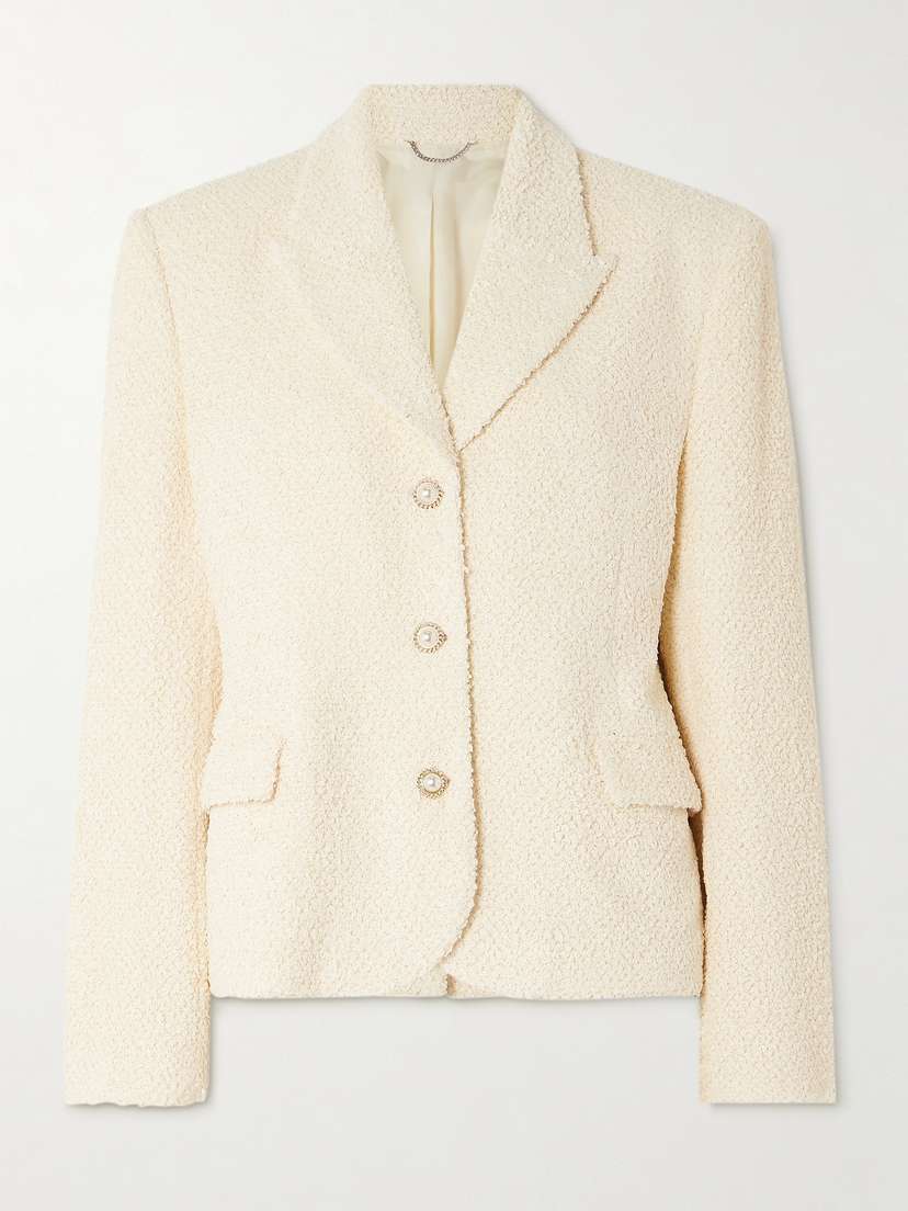 Magda Butrym Embellished Bouclé Blazer