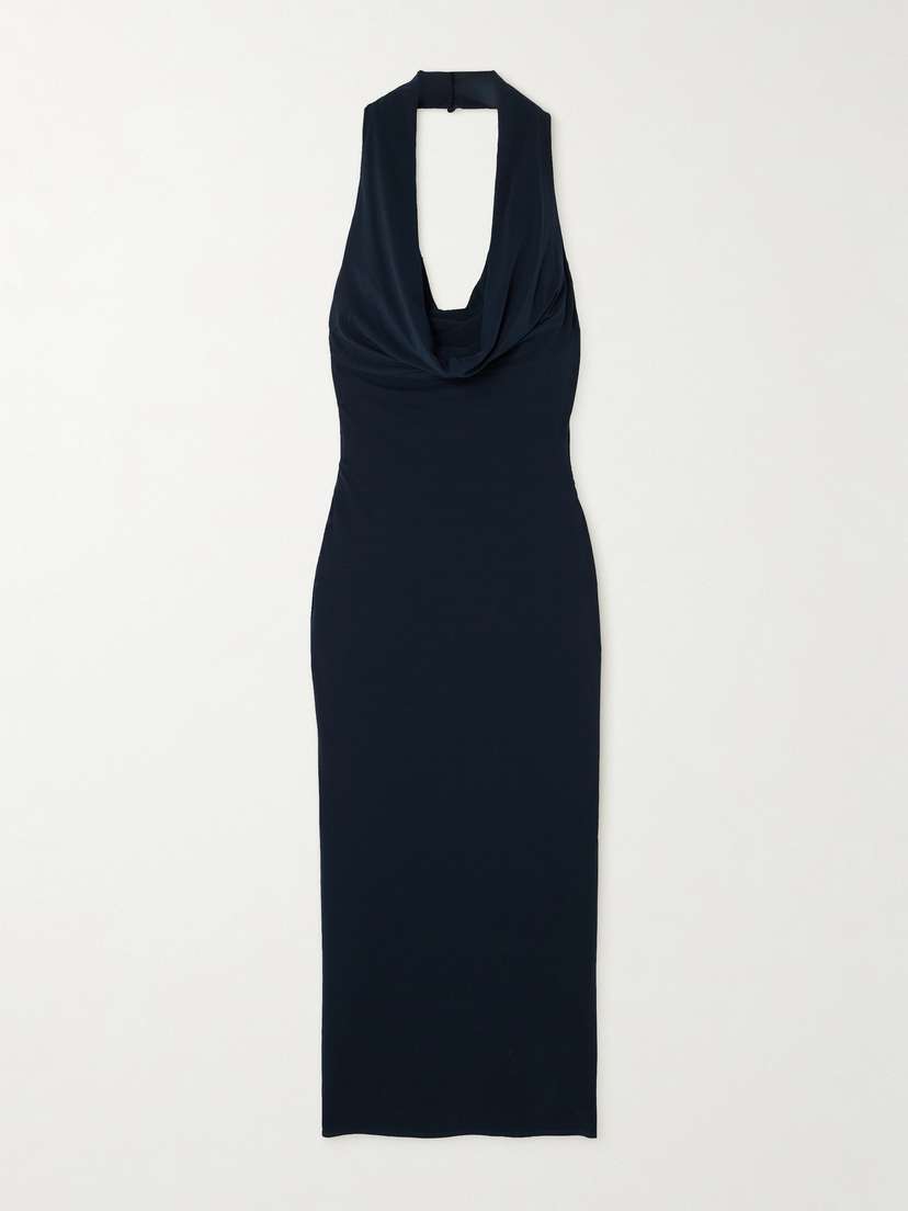 Magda Butrym Stretch-jersey Halterneck Midi Dress