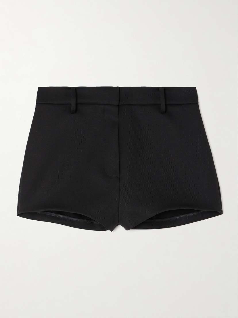 Magda Butrym Wool-twill Shorts