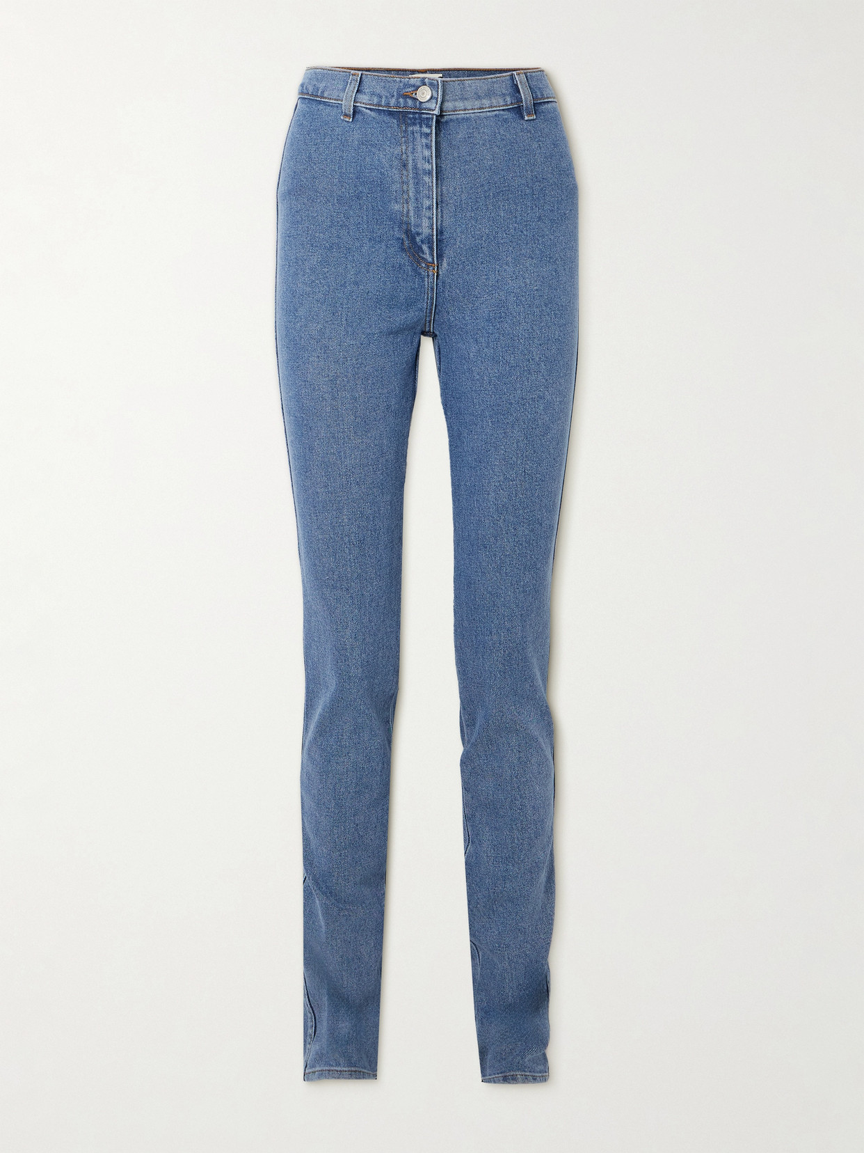 Magda Butrym High-rise Straight-leg Jeans - Blue