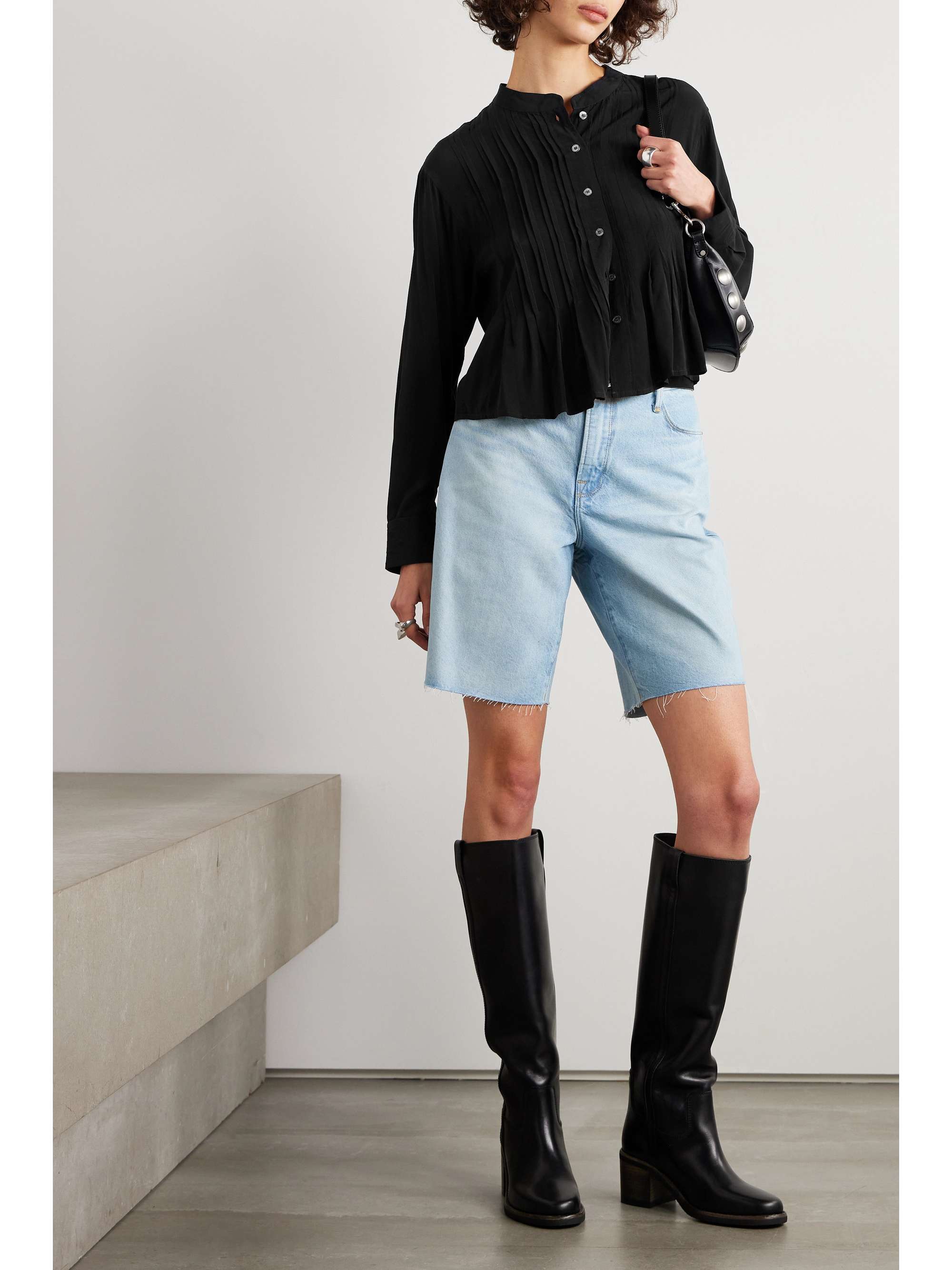 CHRISTIAN LOUBOUTIN Ariella Zeppa 130 leather wedge mules CHRISTIAN LOUBOUTIN Ariella Zeppa 130 leather wedge mules