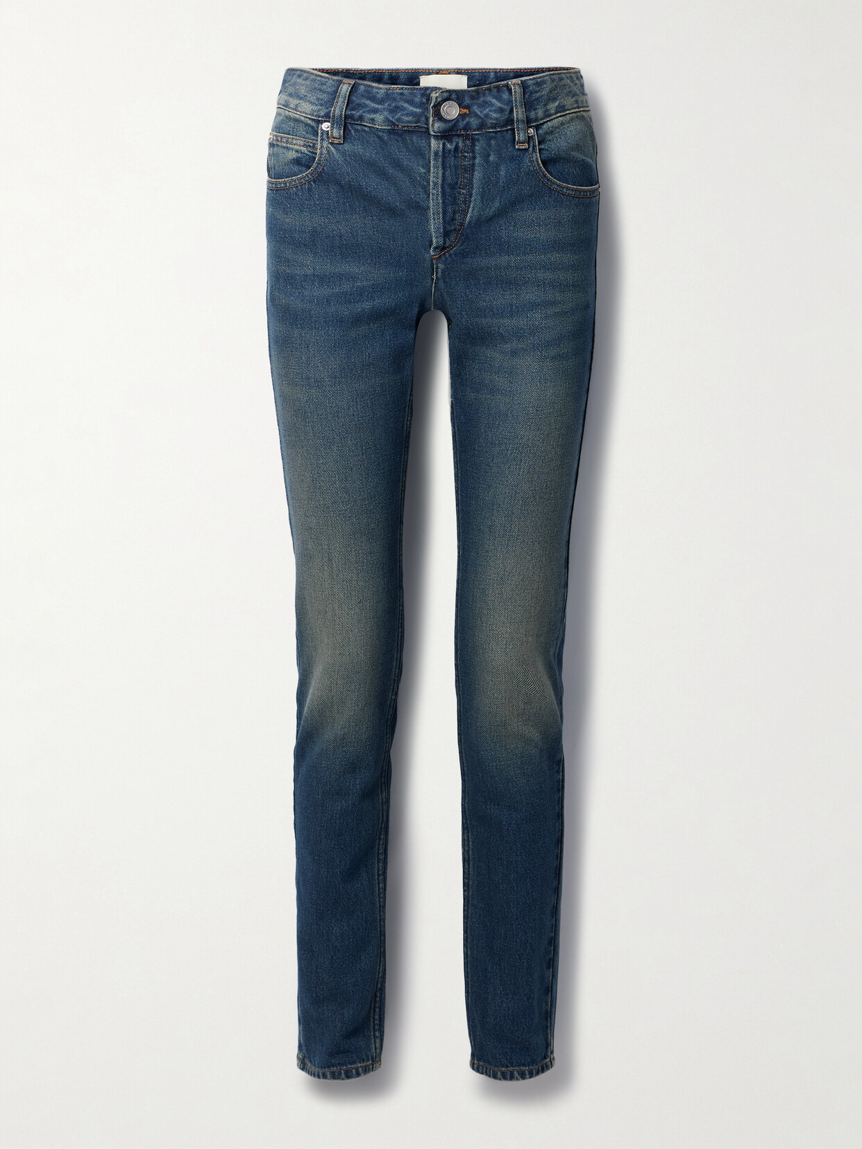 Isabel Marant Jiliana High-rise Straight-leg Jeans - Blue