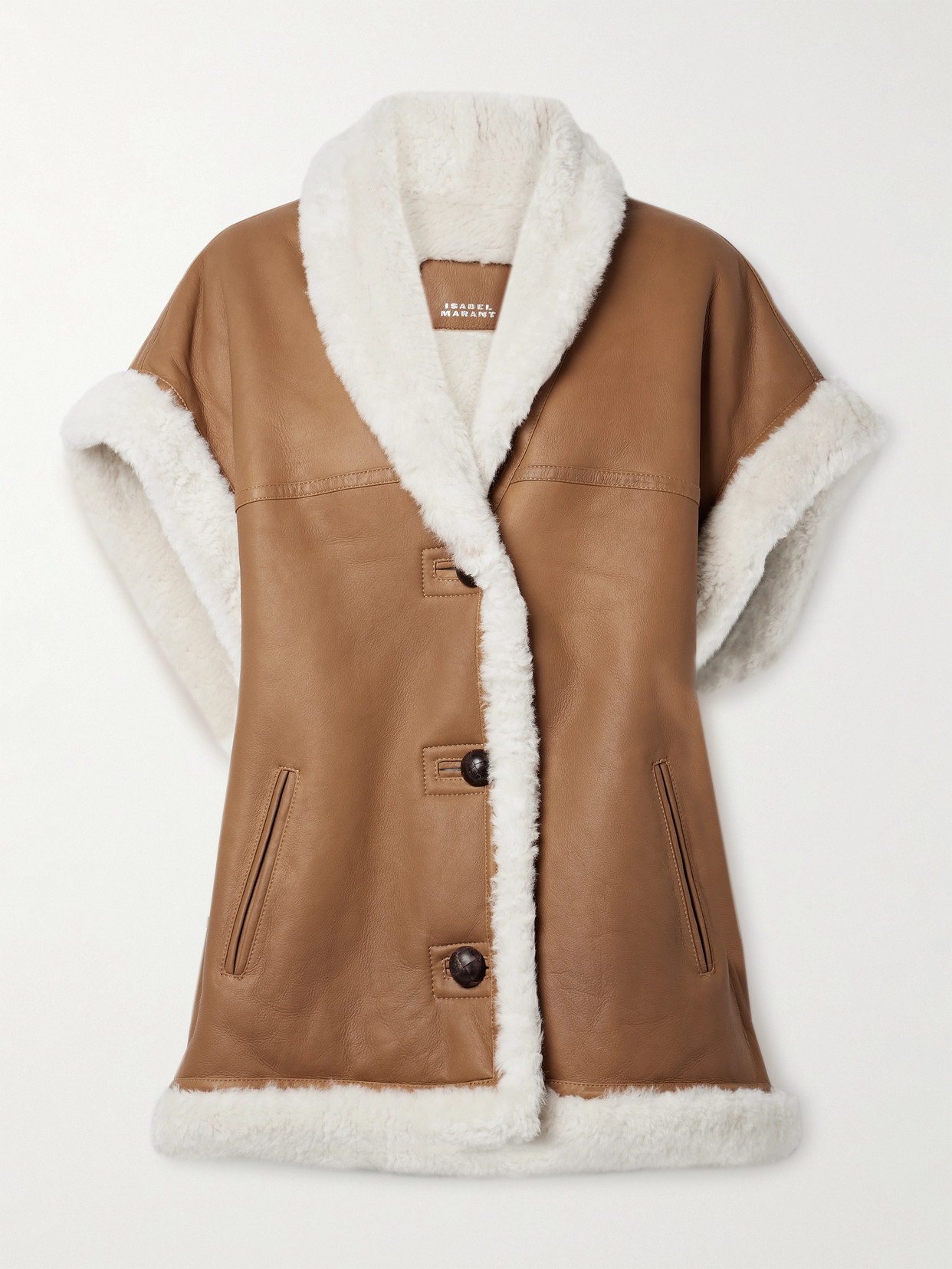 Isabel Marant Medilia Coat In Brown