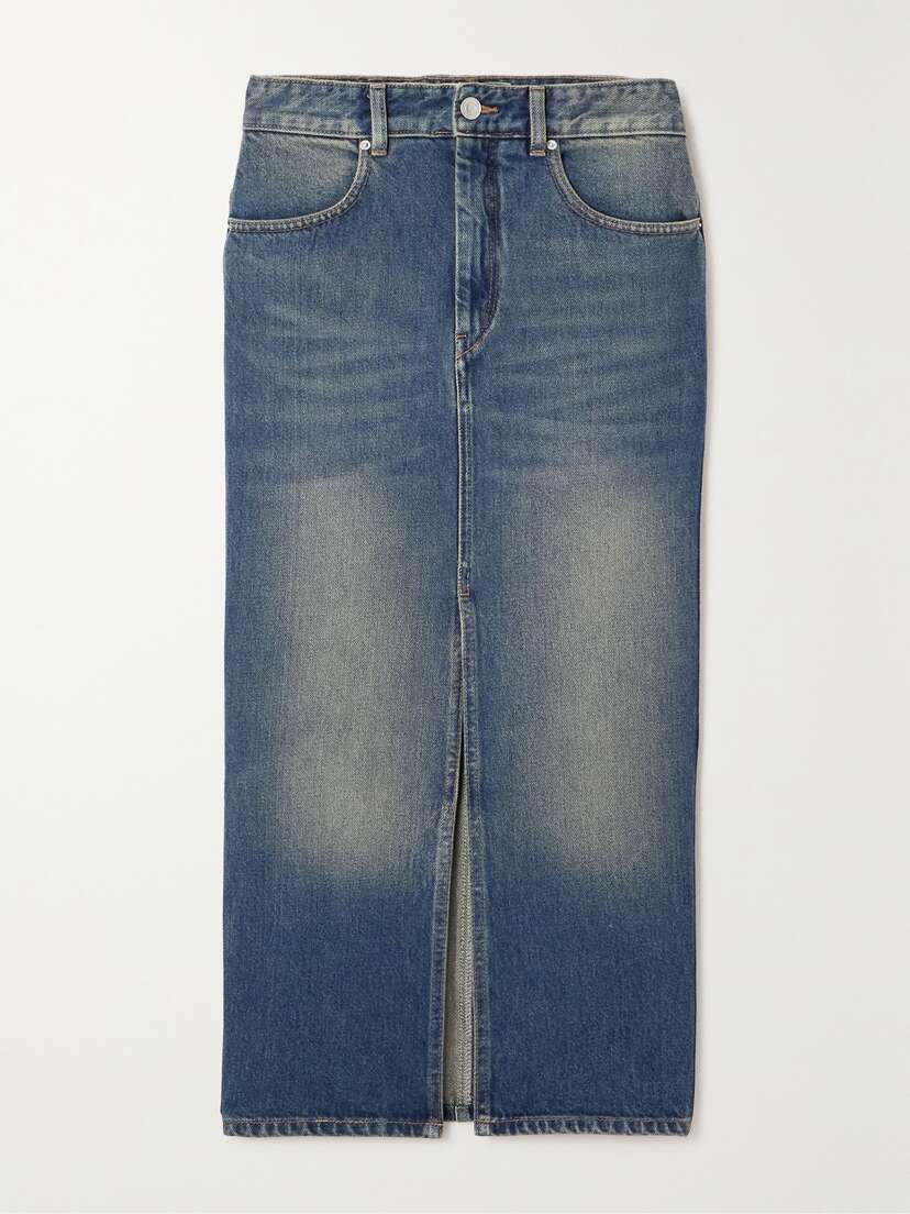 Isabel Marant Julicia Denim Maxi Skirt