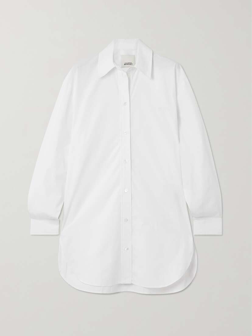 Isabel Marant Cylvany Cotton-poplin Shirt