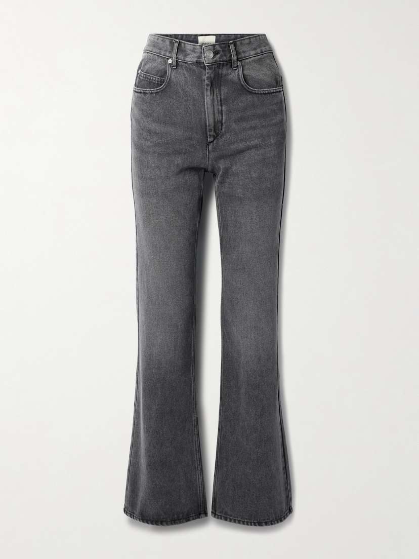 Isabel Marant Belvira High-rise Straight-leg Jeans
