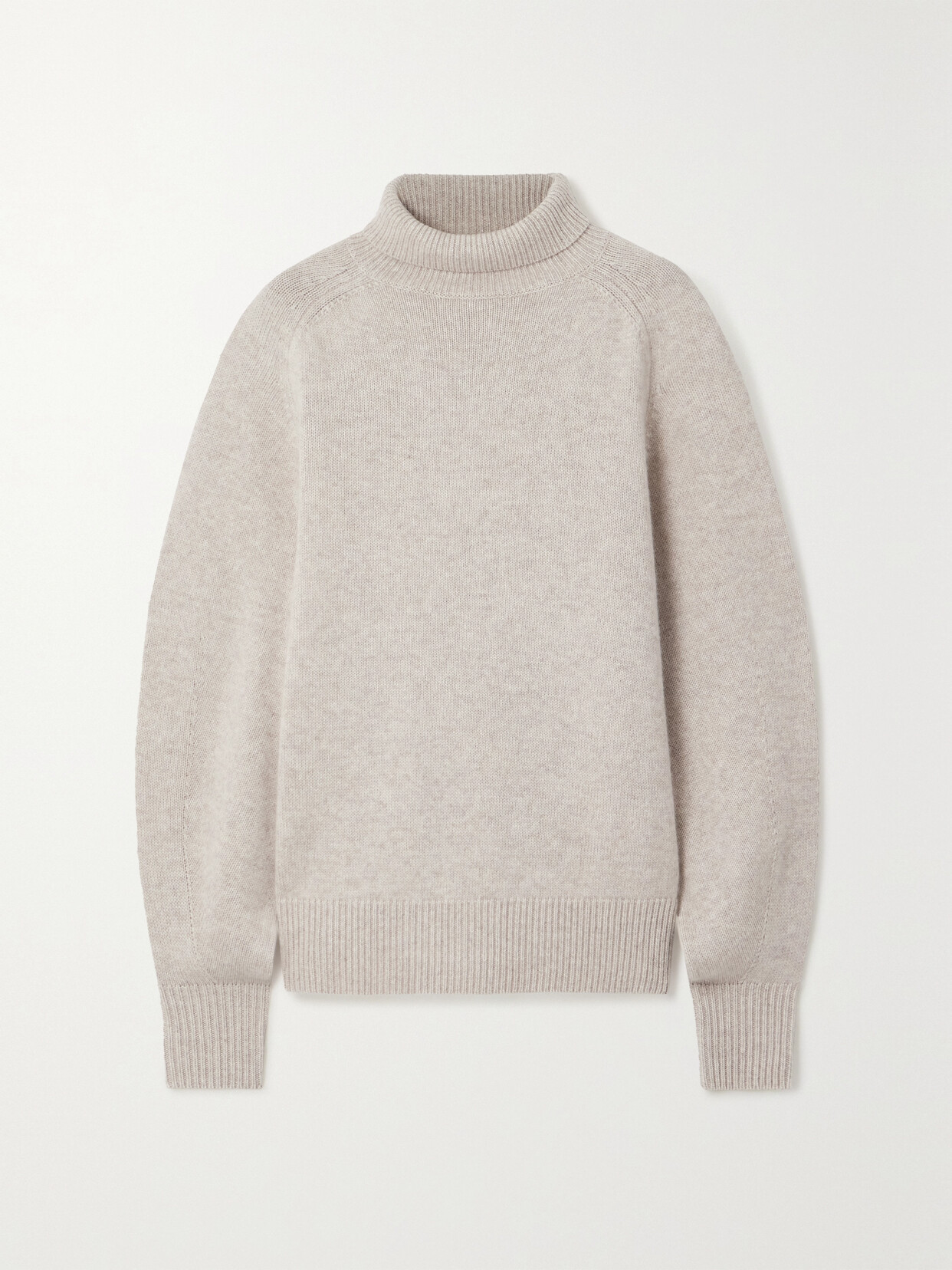 Isabel Marant - Linelli Wool And Cashmere-blend Turtleneck Sweater - Neutrals