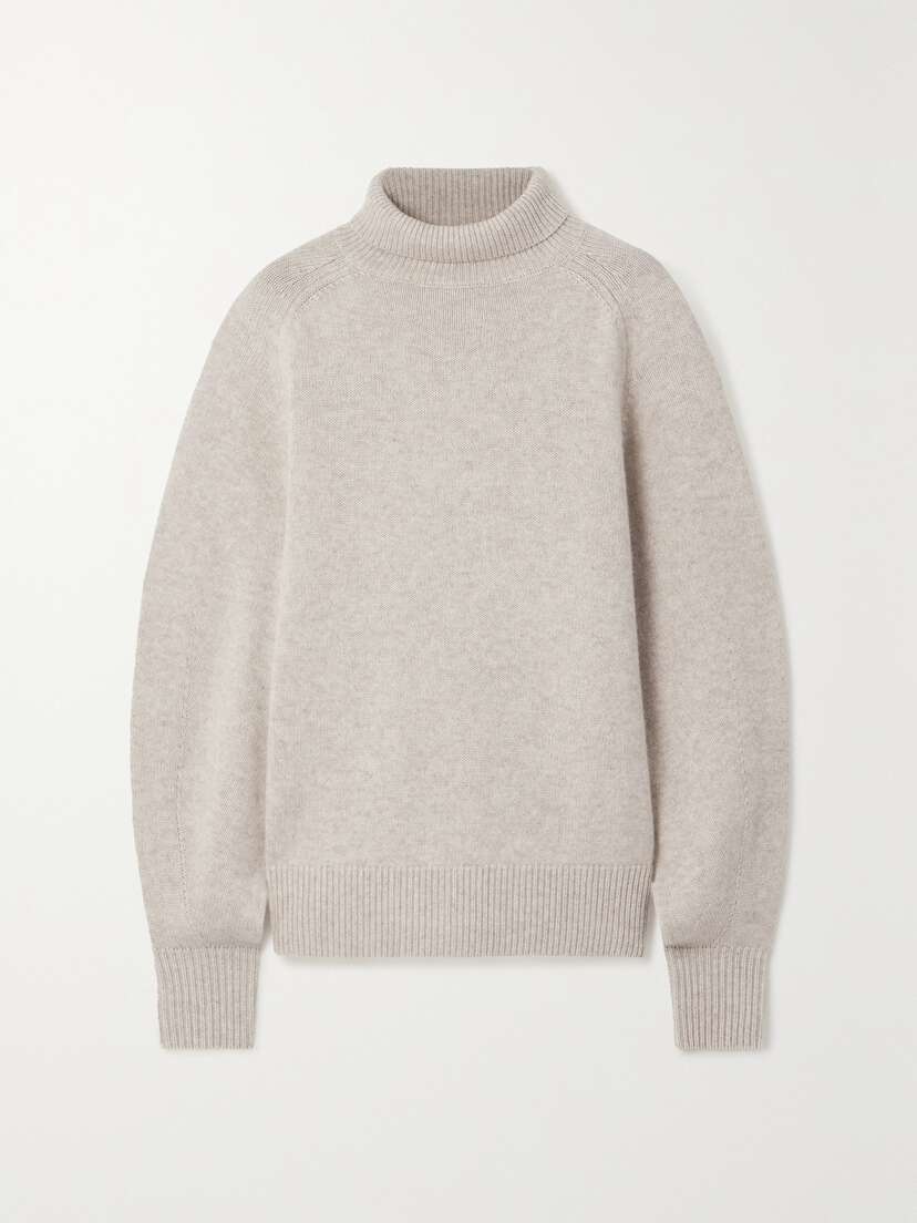 Isabel Marant Linelli Wool And Cashmere-blend Turtleneck Sweater