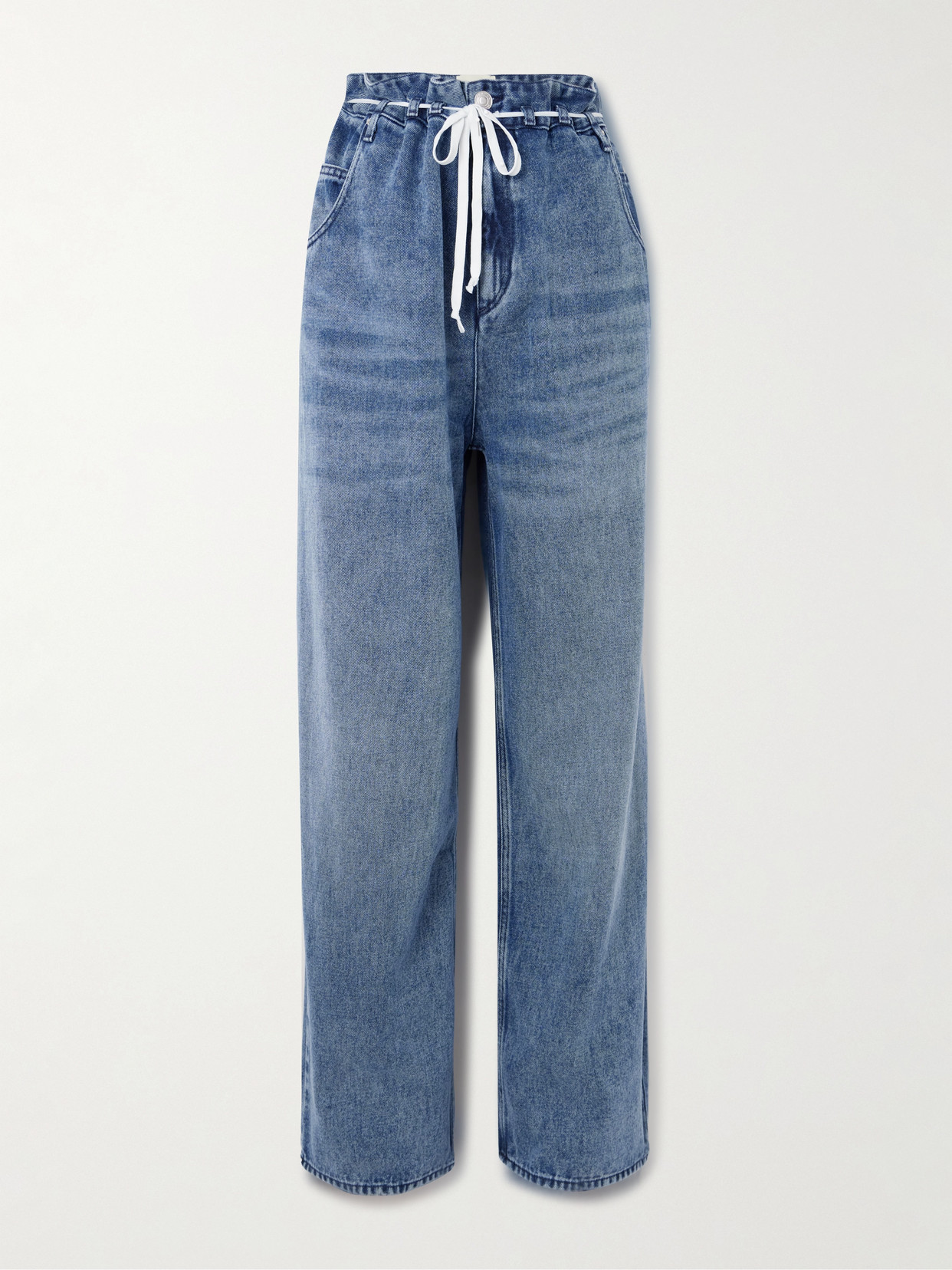 Isabel Marant - Jordy High-rise Wide-leg Jeans - Blue