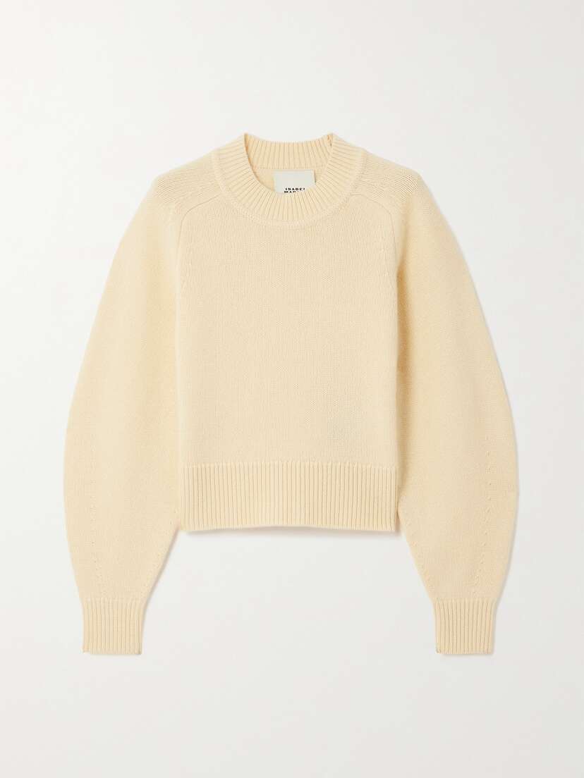 Isabel Marant Leandra Merino Wool And Cashmere-blend Sweater