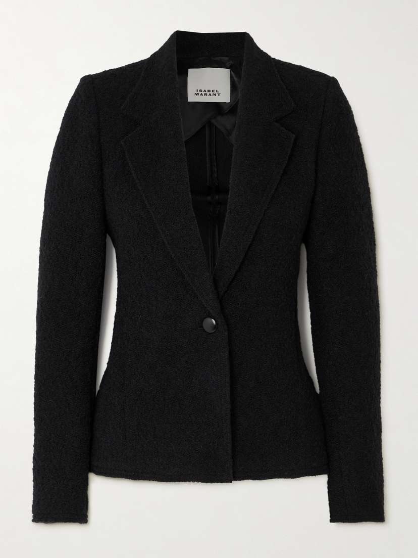 Isabel Marant Ghislaine Single-breasted Wool-blend Blazer