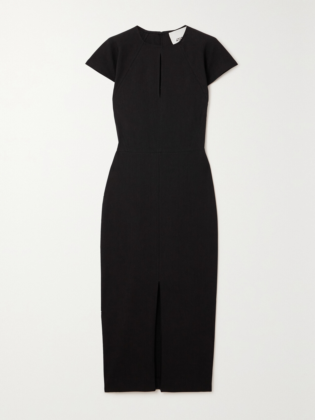 Isabel Marant - Mirna Hemp-blend Midi Dress - Black