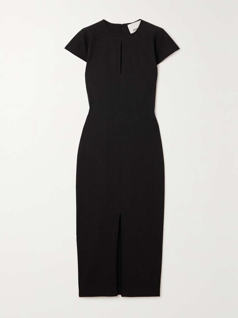 Isabel Marant Mirna Hemp-blend Midi Dress