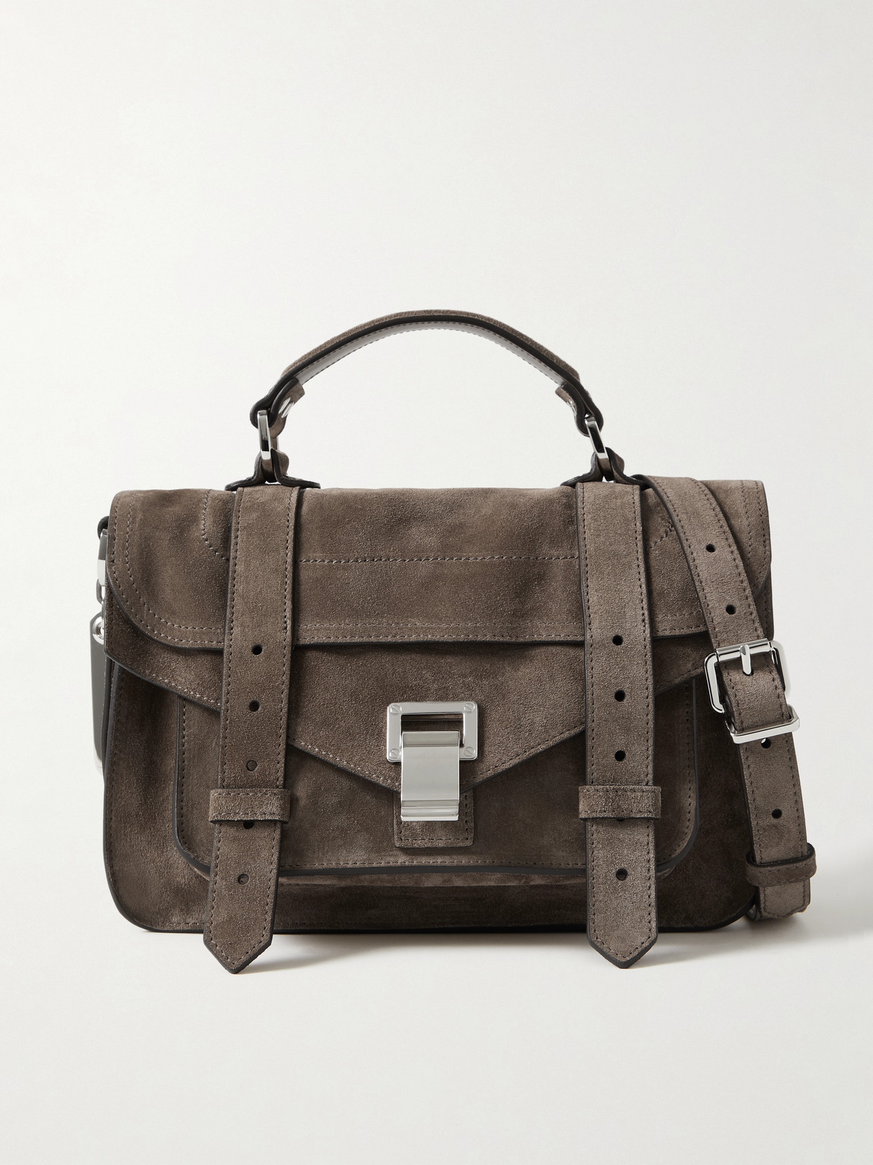 Proenza Schouler Ps1 Suede Shoulder Bag
