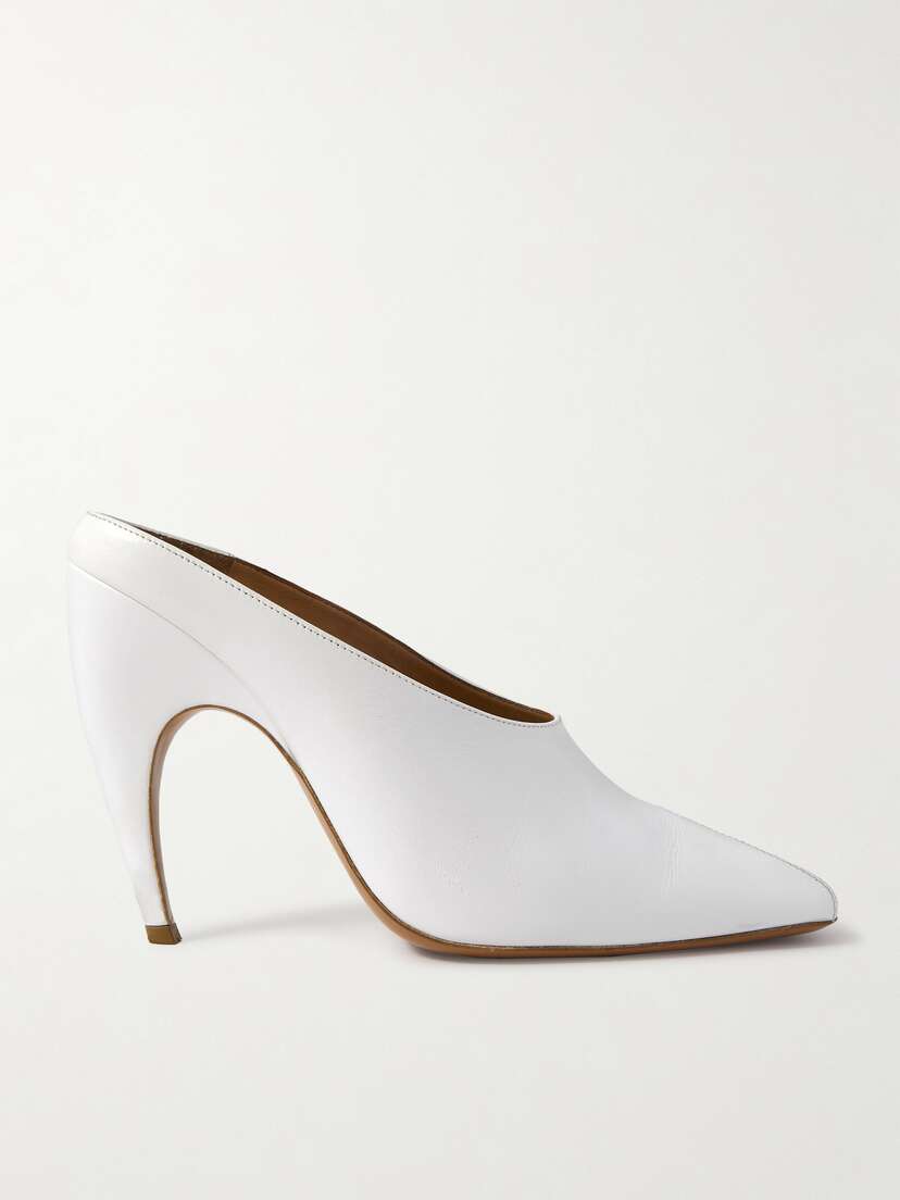 Alaïa Leather Mules