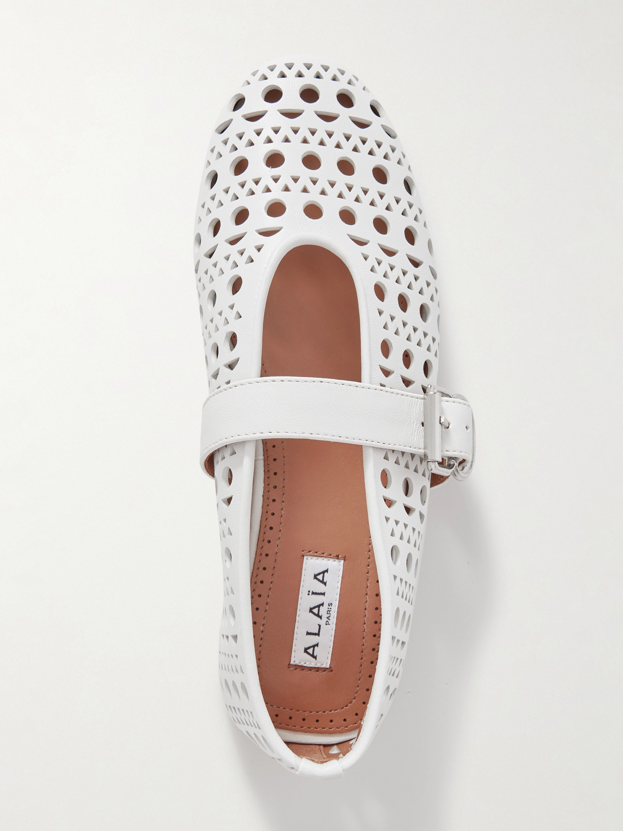 Alaïa - Perforated Ballet Flats