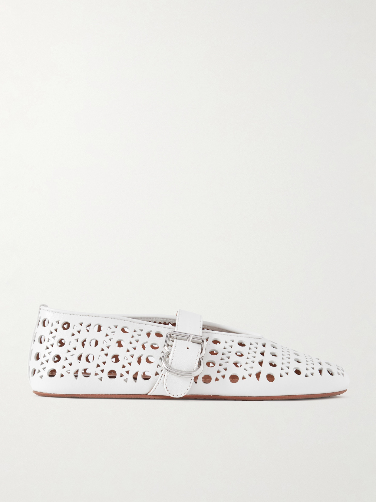 Alaïa - Perforated Ballet Flats