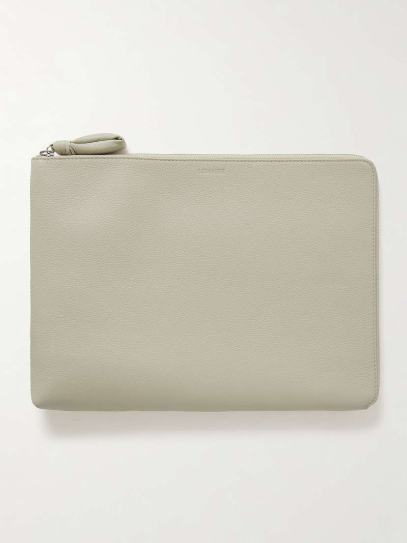 Lemaire Textured-leather Pouch