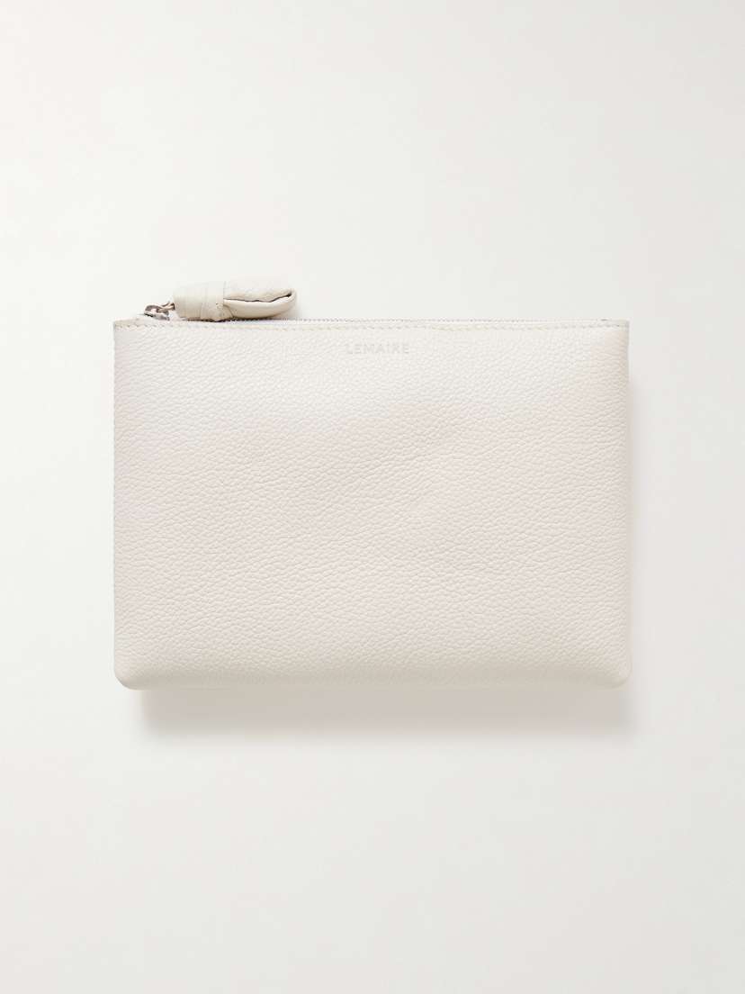 Lemaire Small Textured-leather Pouch