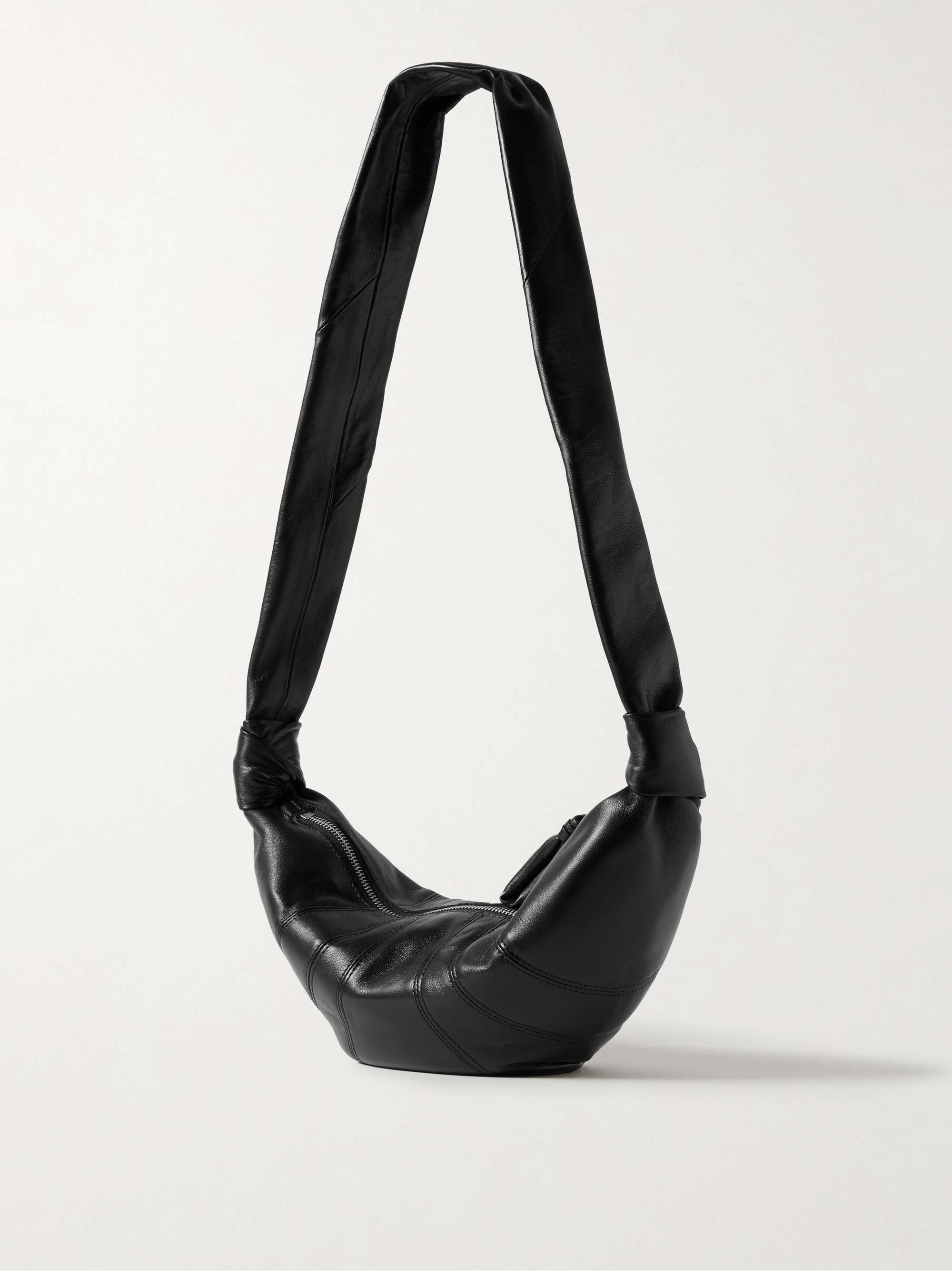 LEMAIRE Croissant small paneled leather shoulder bag | NET-A