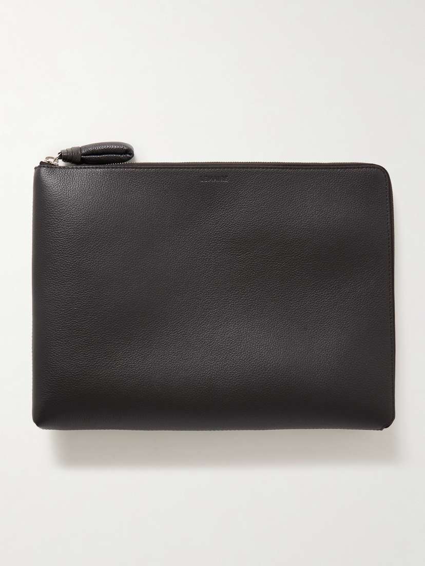 Lemaire Textured-leather Pouch