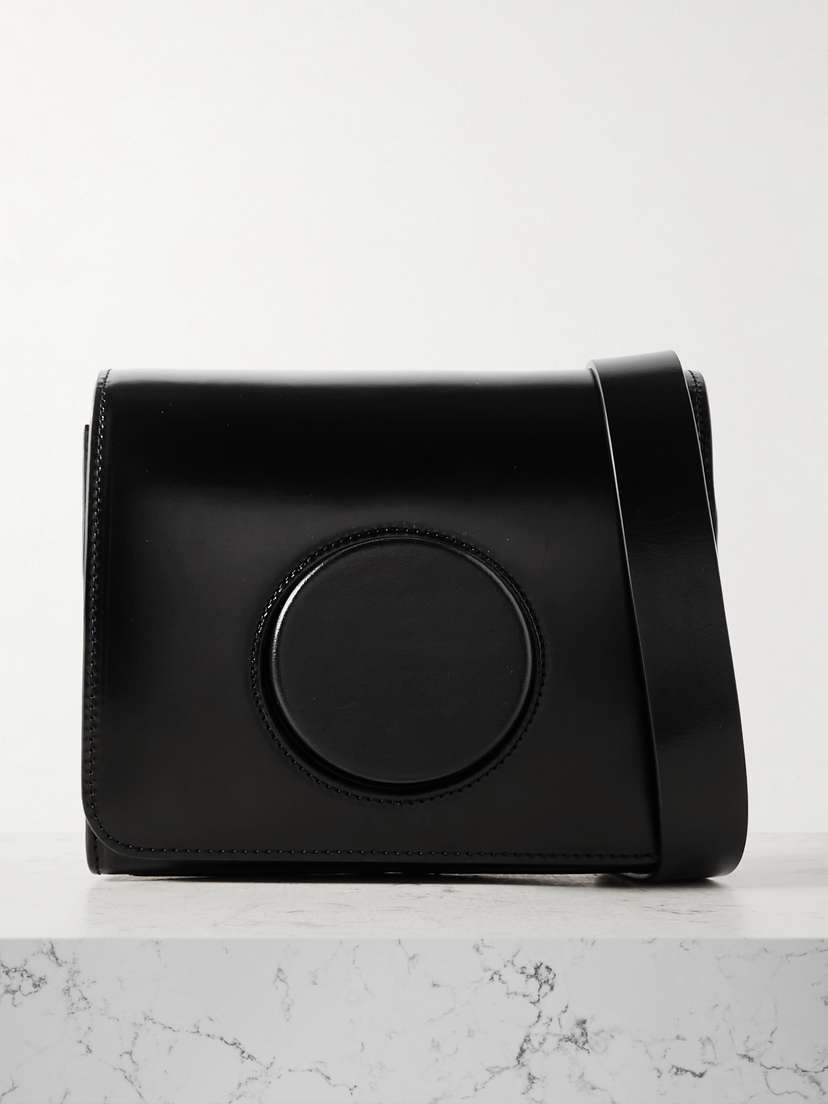 Lemaire Camera Leather Shoulder Bag