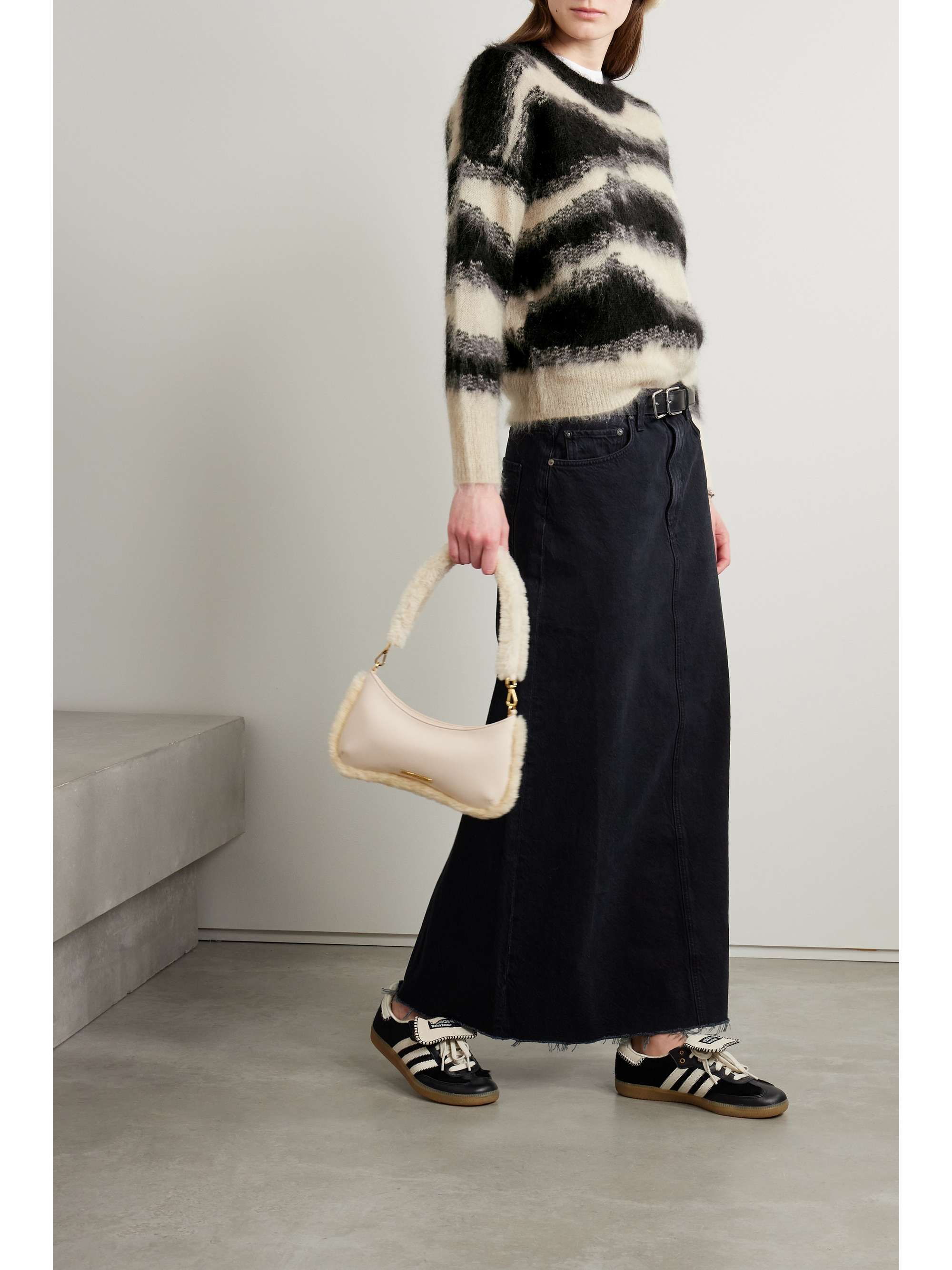 Sawyer brushed jacquard-knit sweater Sawyer brushed jacquard-knit sweater